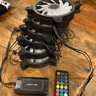 EZDIY RGB 6-Pack Case Fans w/Hub & Controller