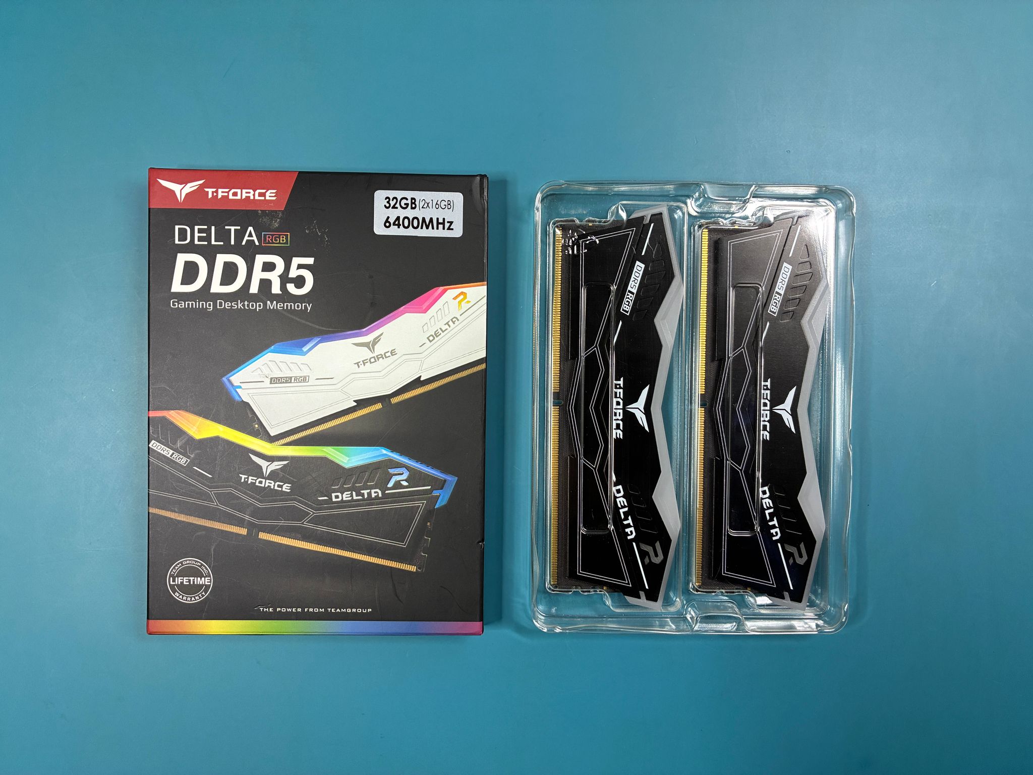 T-FORCE Delta RGB DDR5 32GB kit (Memory)