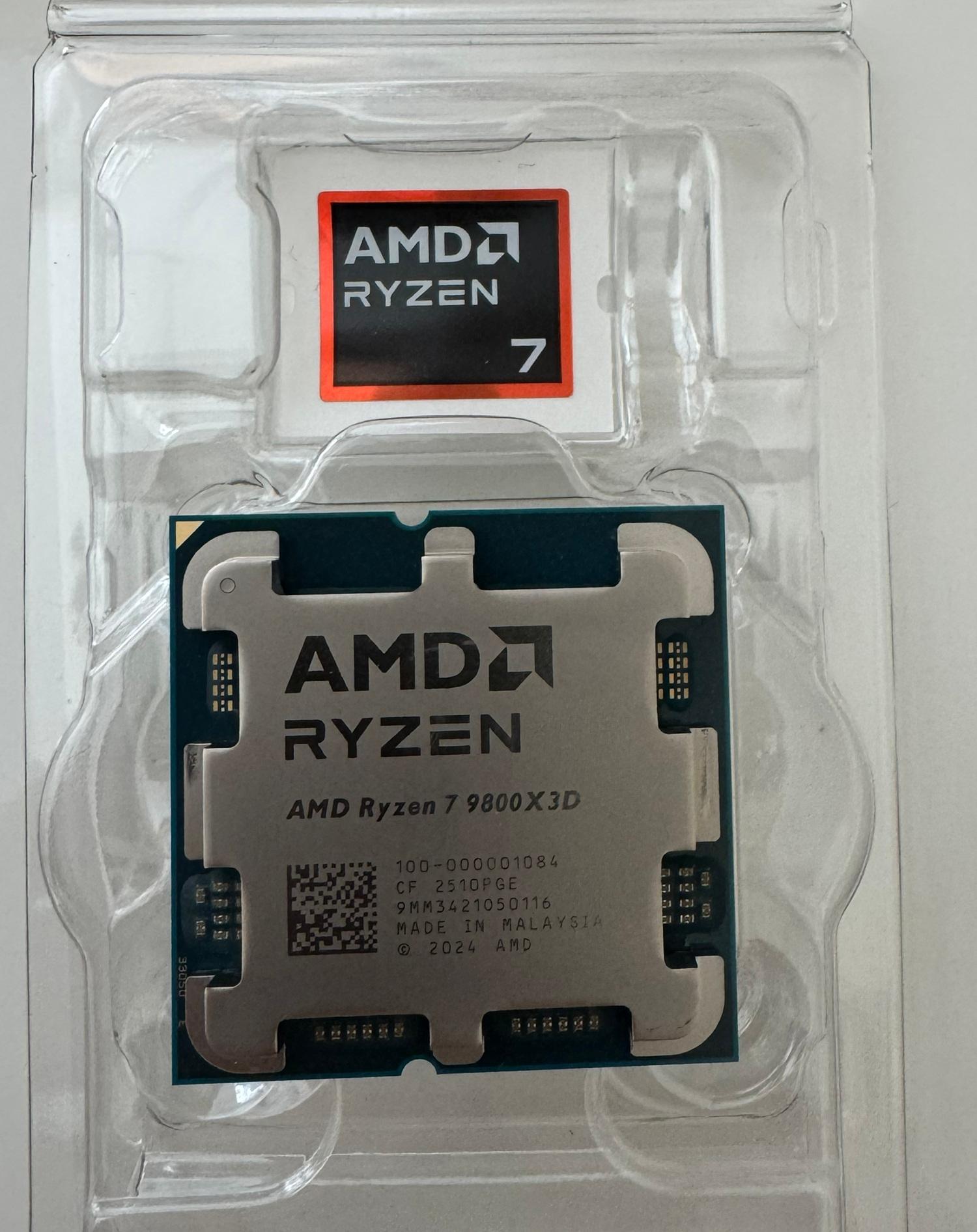 ASUS ROG CROSSHAIR X870E APEX AMD AM5 ATX motherboard + AMD Ryzen 7 9800X3D CPU Combo