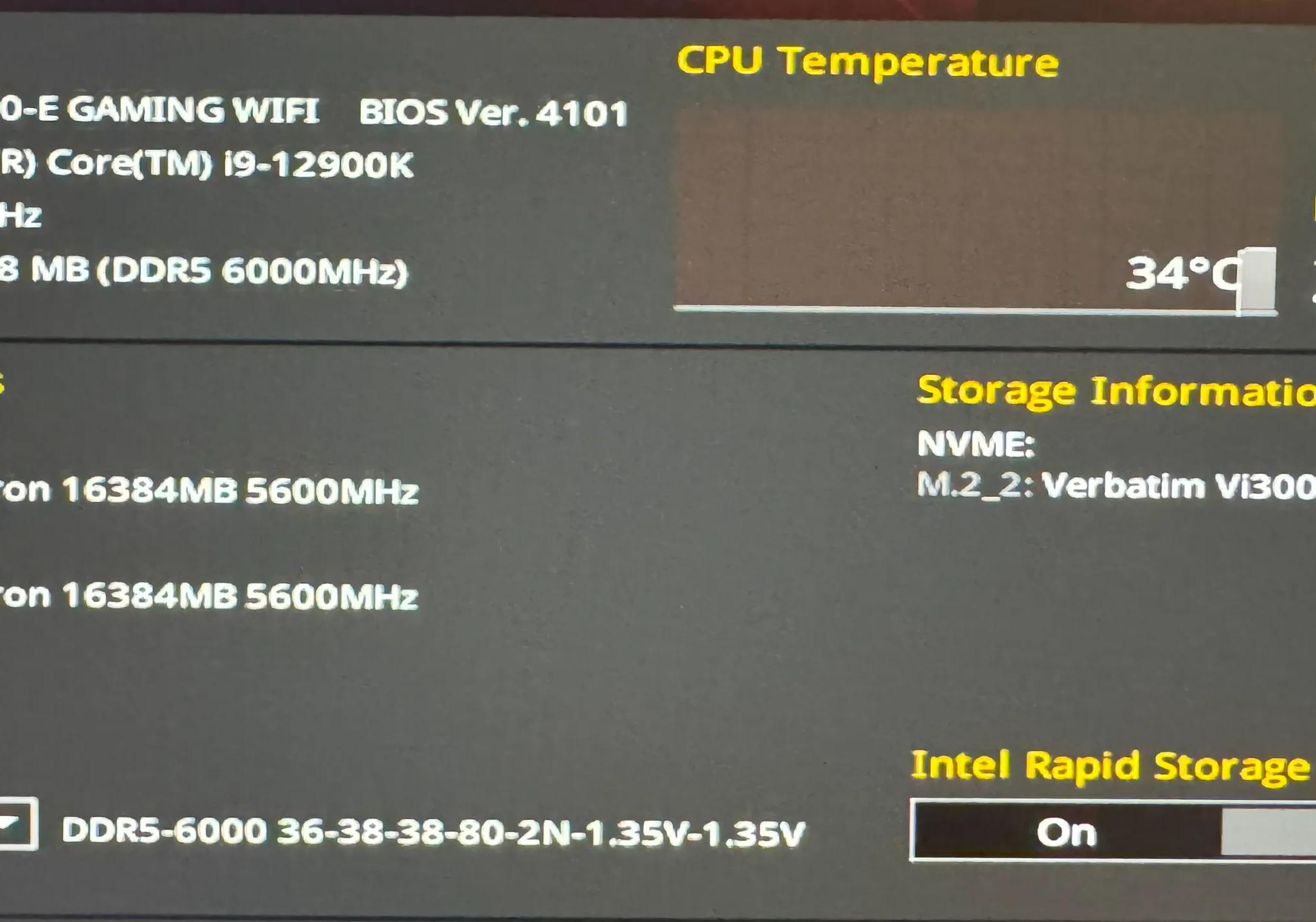 Intel Core i9 12900K ASUS STRIX Z690-E GeForce RTX 3060 12GB 1TB NVMe SSD 32GB DDR5 Corsair 3000D