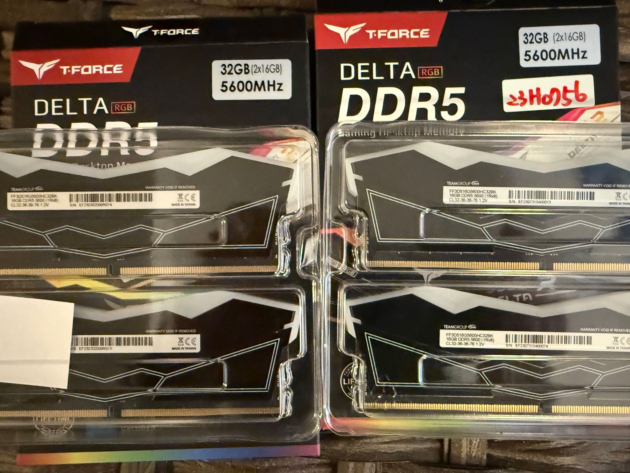 TEAMGROUP T-Force Delta RGB 32GB DDR5-5600 (2x16GB)