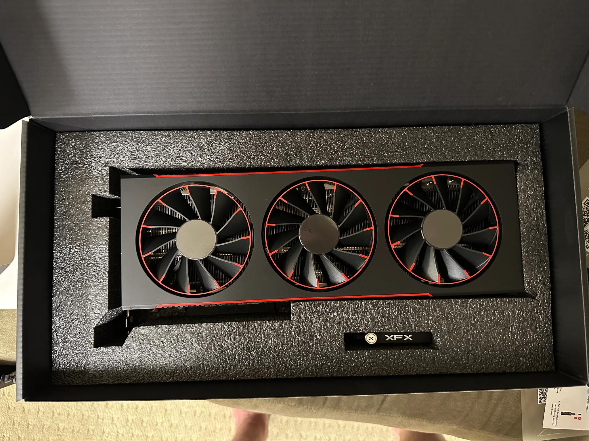 XFX Mercury RX 7900 XTX 24GB Magnetic Air AMD Radeon GPU - 24 GB