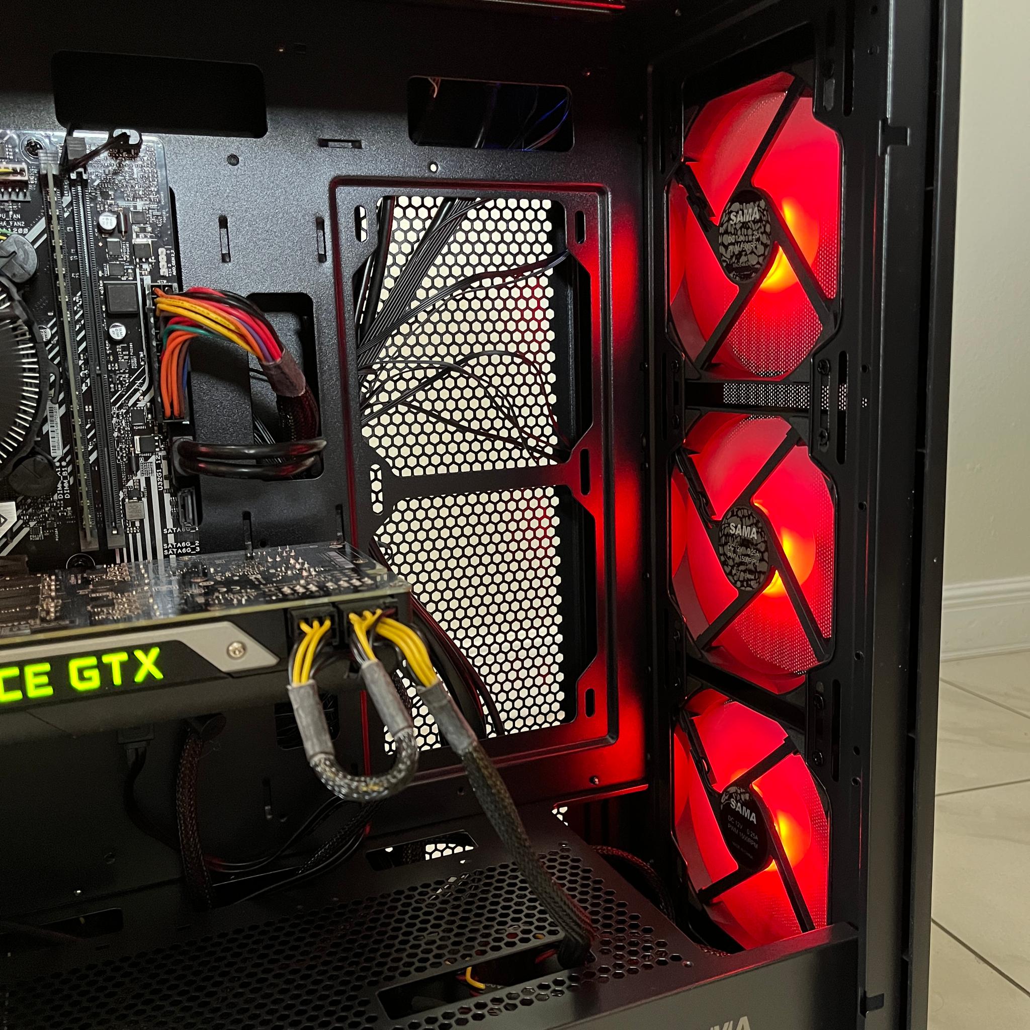 NVIDIA GTX TITAN X 12GB, Intel Core i3-10100, 16GB RAM, 1TB Storage, Gaming PC w/ Wi-Fi & BT
