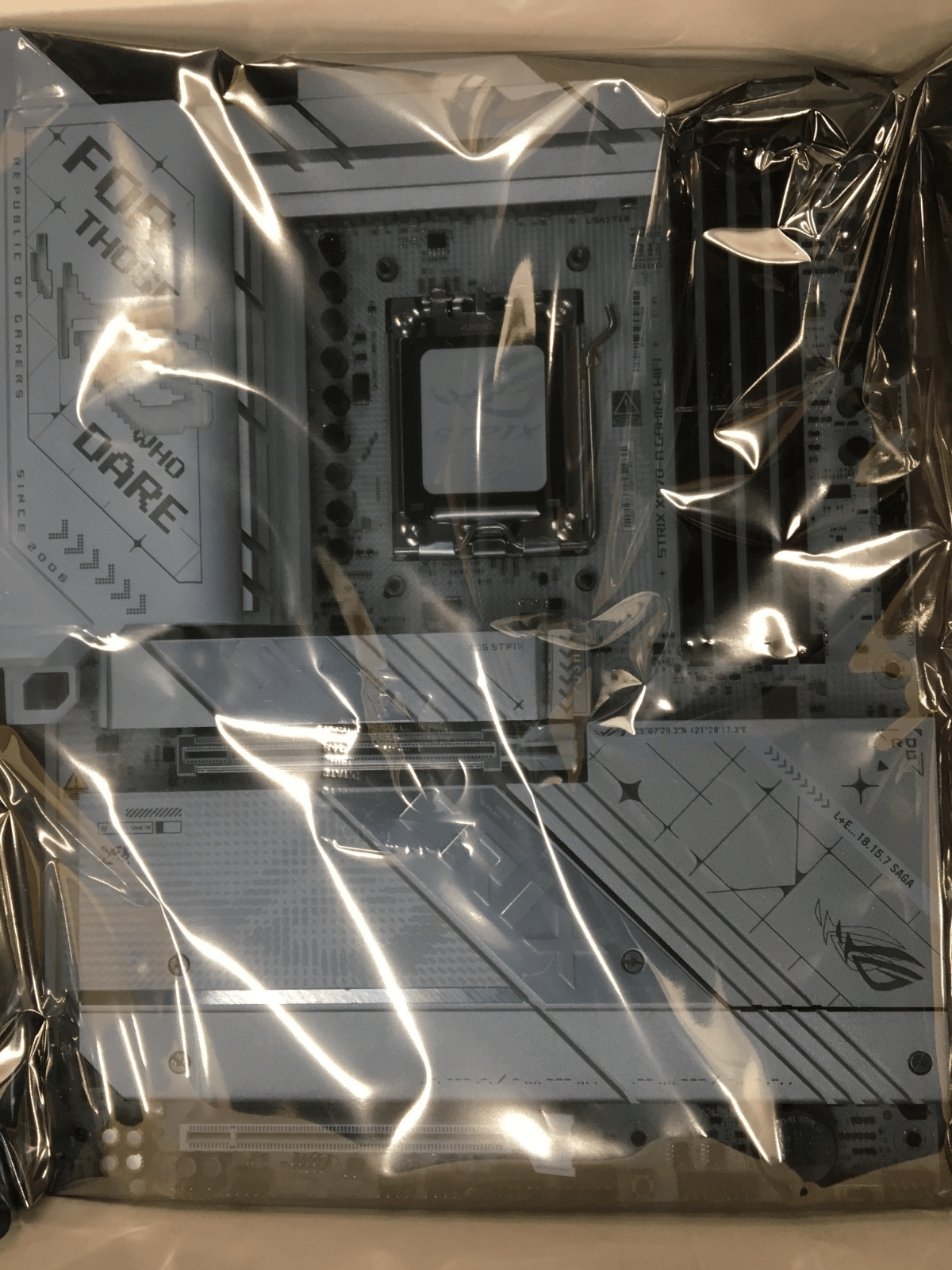 ASUS ROG Strix X870-A Gaming WiFi Motherboard - RMA Replacement, No accessories
