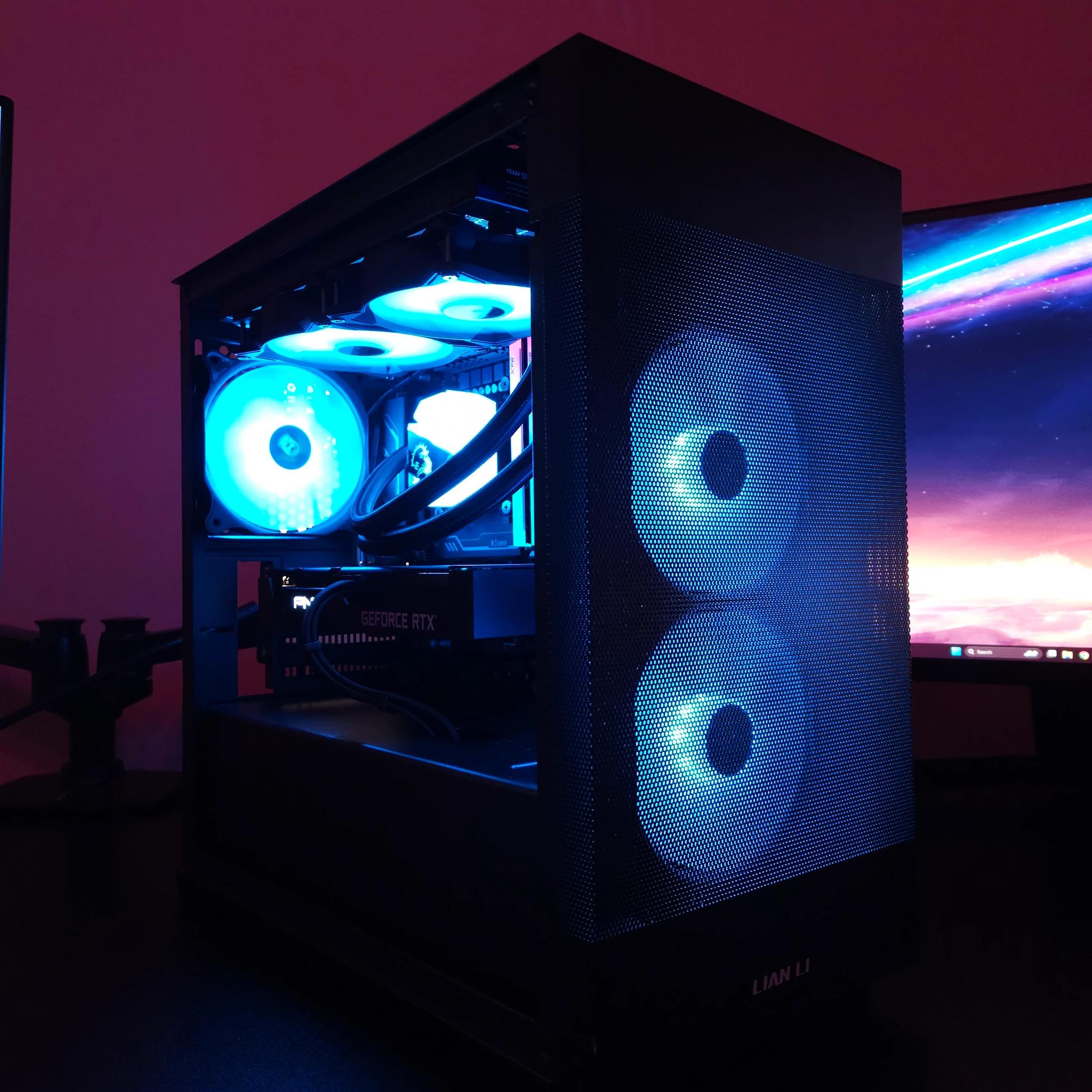 IT HAS LOTS OF RGB | CUSTOM INTEL / NVIDIA RTX 3060 PC