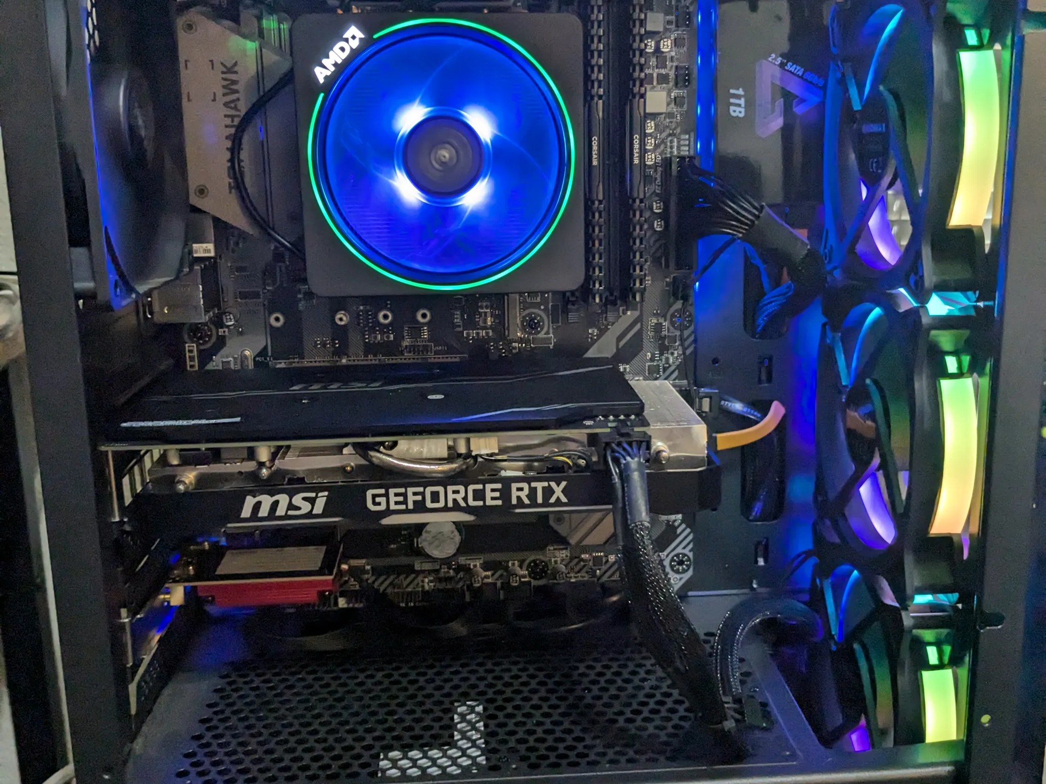144+ FPS Fortnite/Apex, 180 Day Warranty, WiFi, RGB, Windows11, R7 2700X, RTX 2060S, 1TB SSD