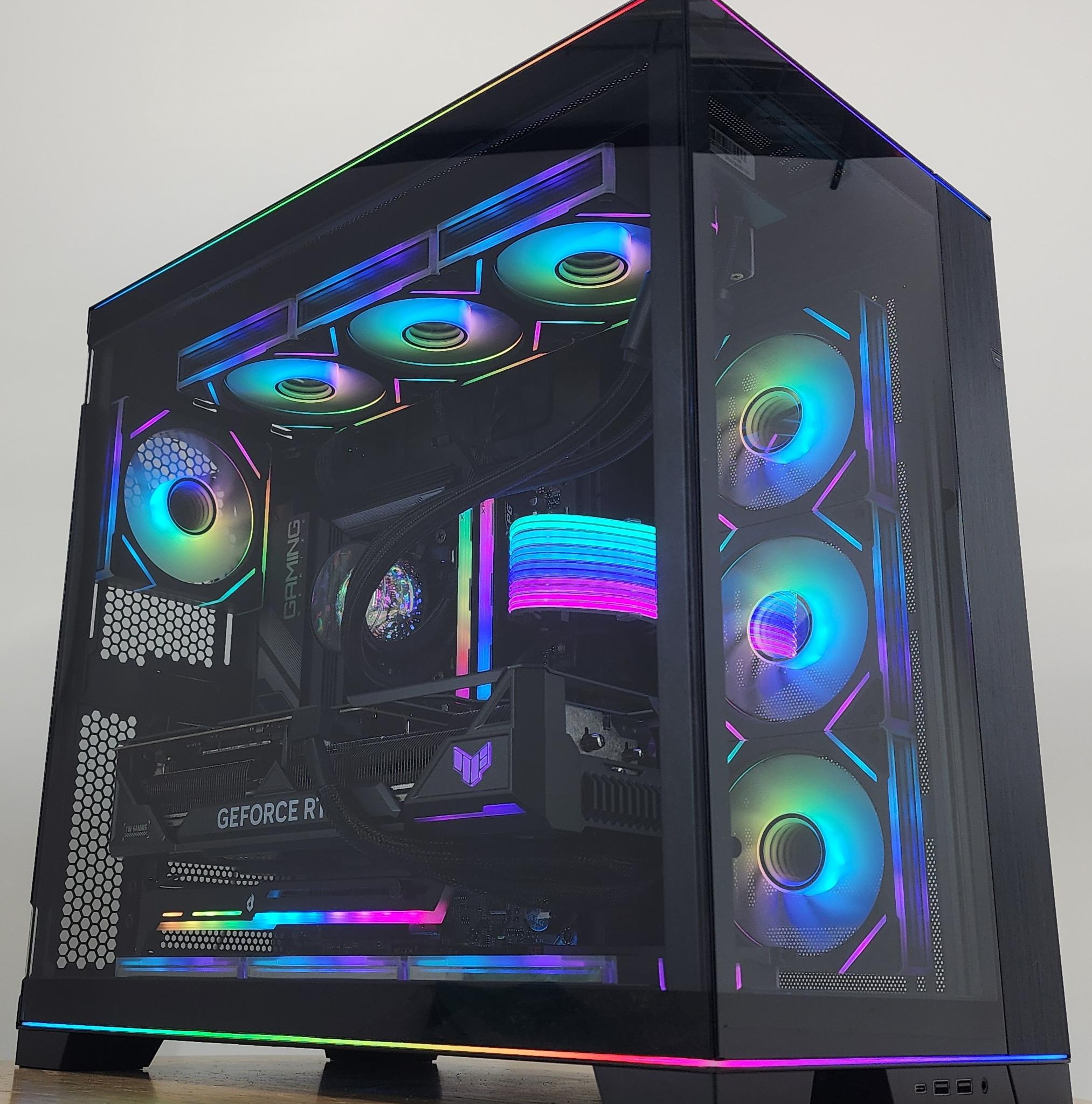 Gaming PC Ryzen 7 9800X3D 32GB RAM 2TB SSD RTX 4080 16GB Windows 11 Computer