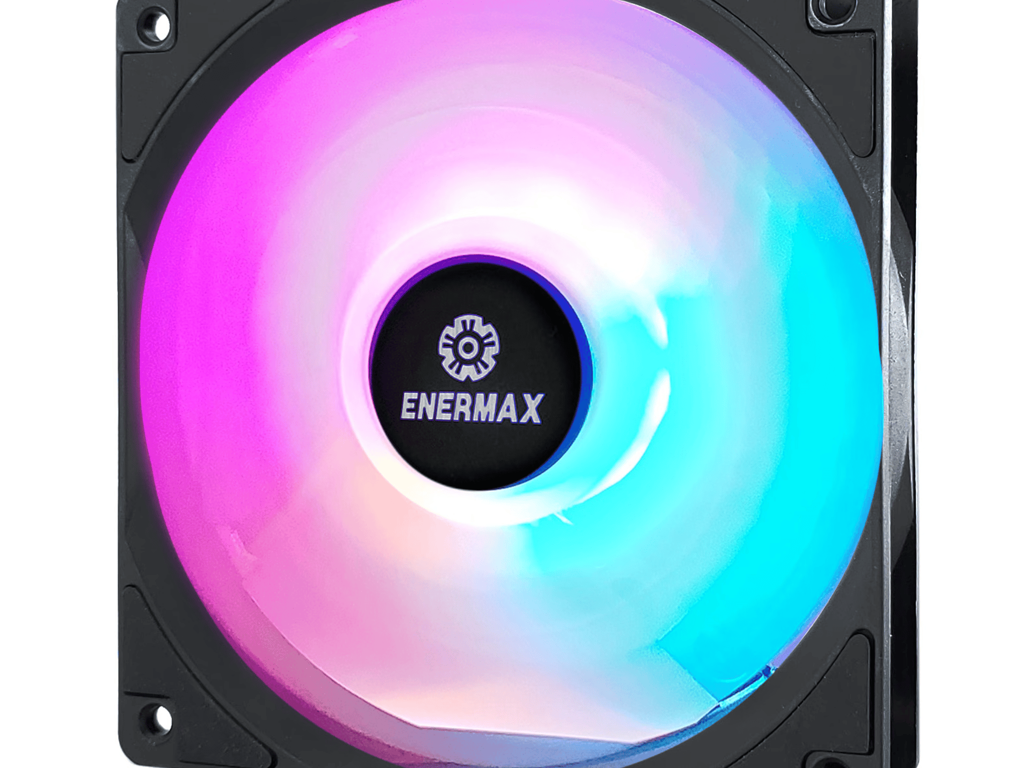 Enermax HF120 ARGB PWM 120mm Case Fan - 3 Pack - Black