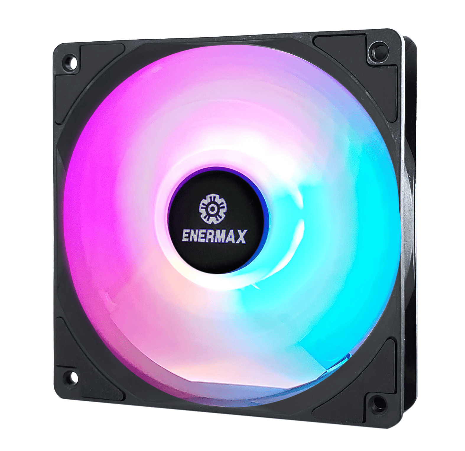 Enermax HF120 ARGB PWM 120mm Case Fan - 3 Pack - Black