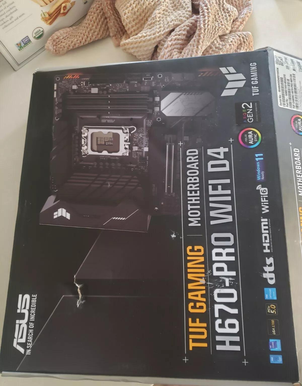 I7 12700k processor with 32GB DDR4 Tuf H670 Board And More Bundle