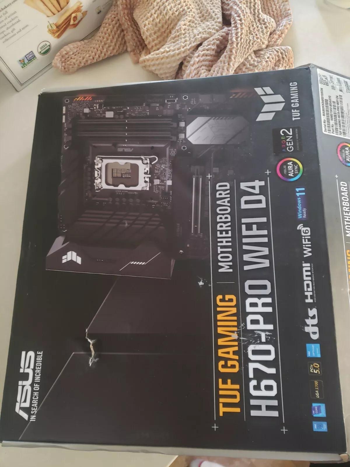 I7 12700k processor with 32GB DDR4 Tuf H670 Board And More Bundle