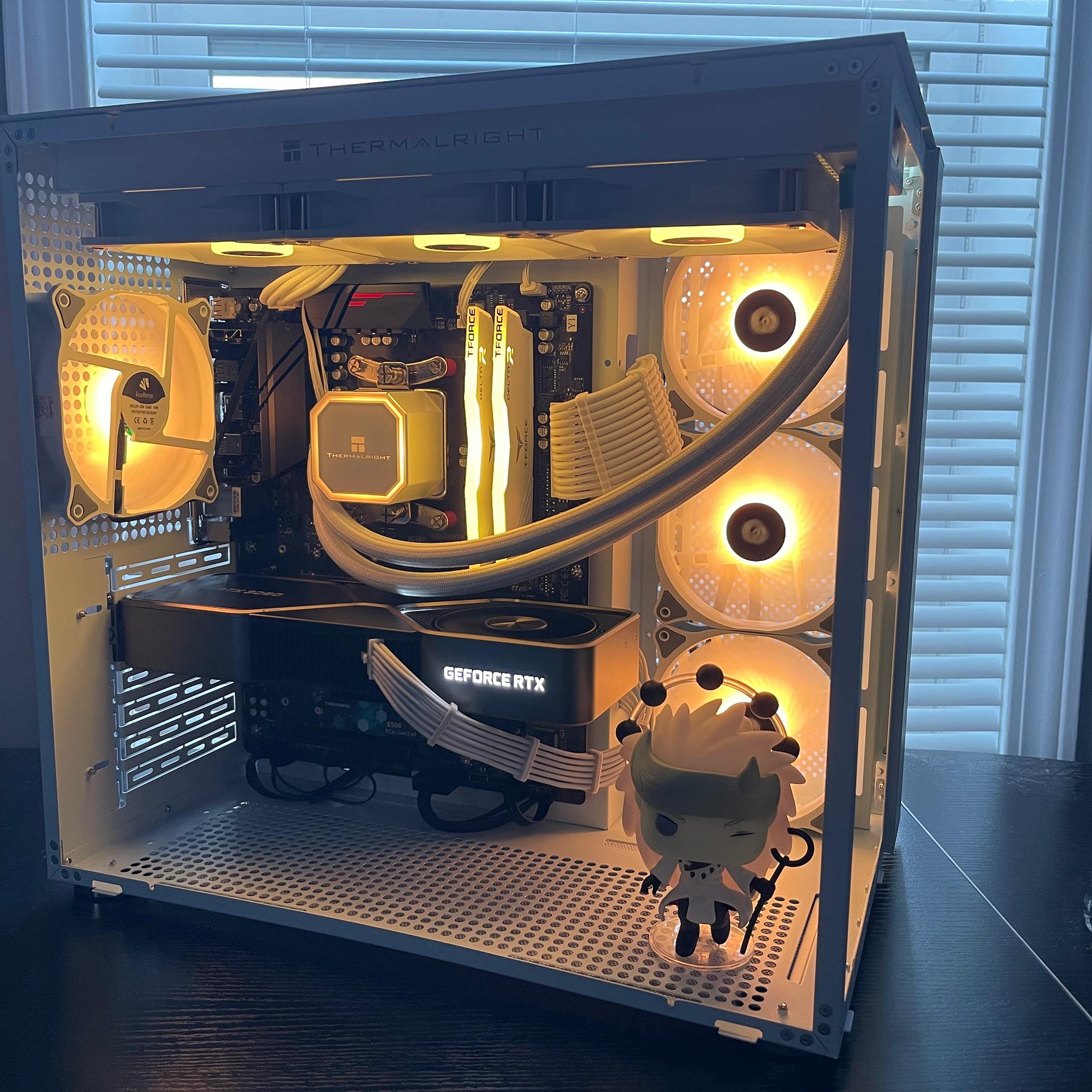 ⚪Naruto Madara⚫ 🌊Liquid Cooled🌊 RTX 3080 | Ryzen 7 5800X | 1TB NVME | 32GB RAM