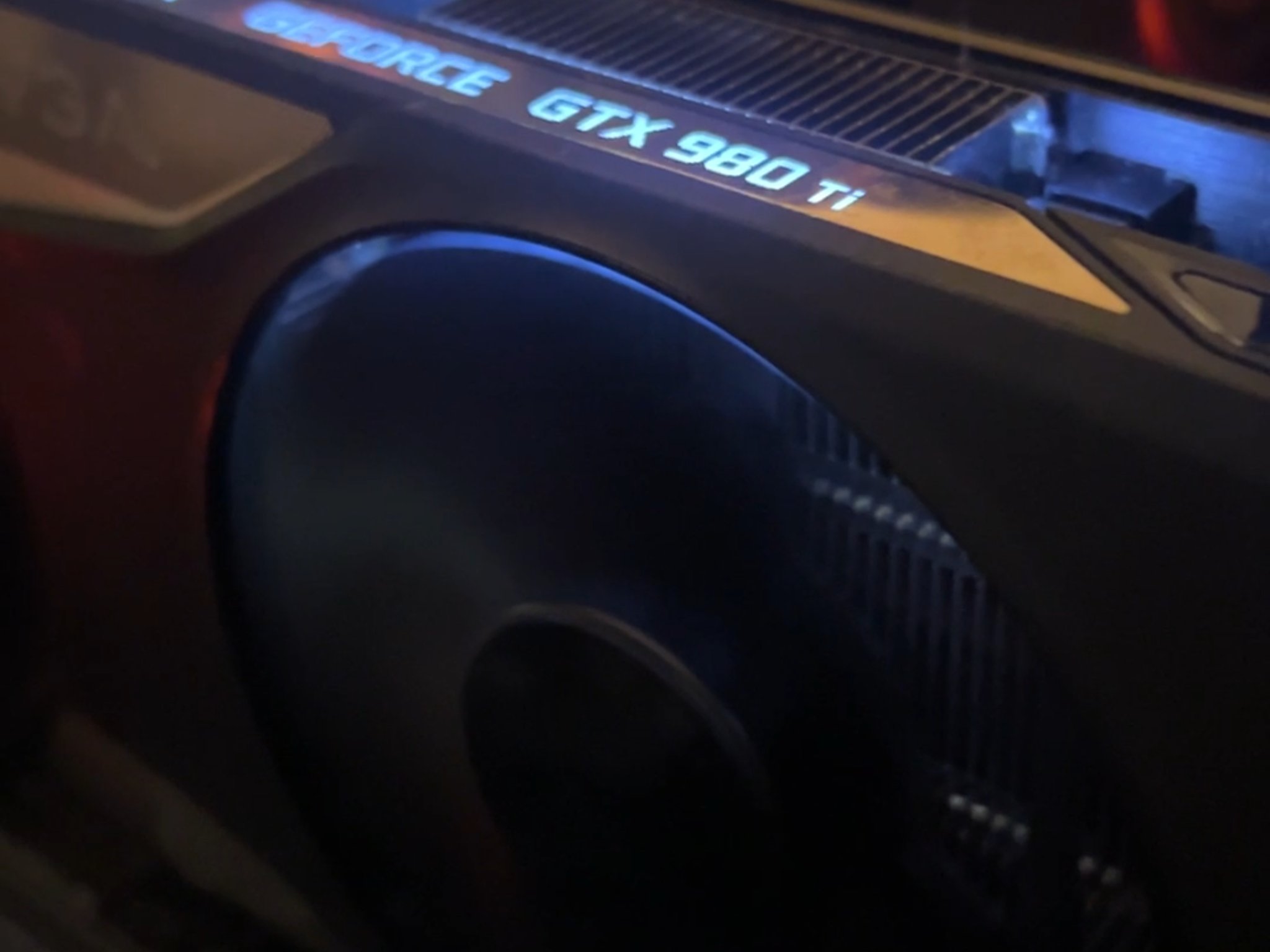 evga 980ti custom converted hybrid to air 6GB gpu nvidia