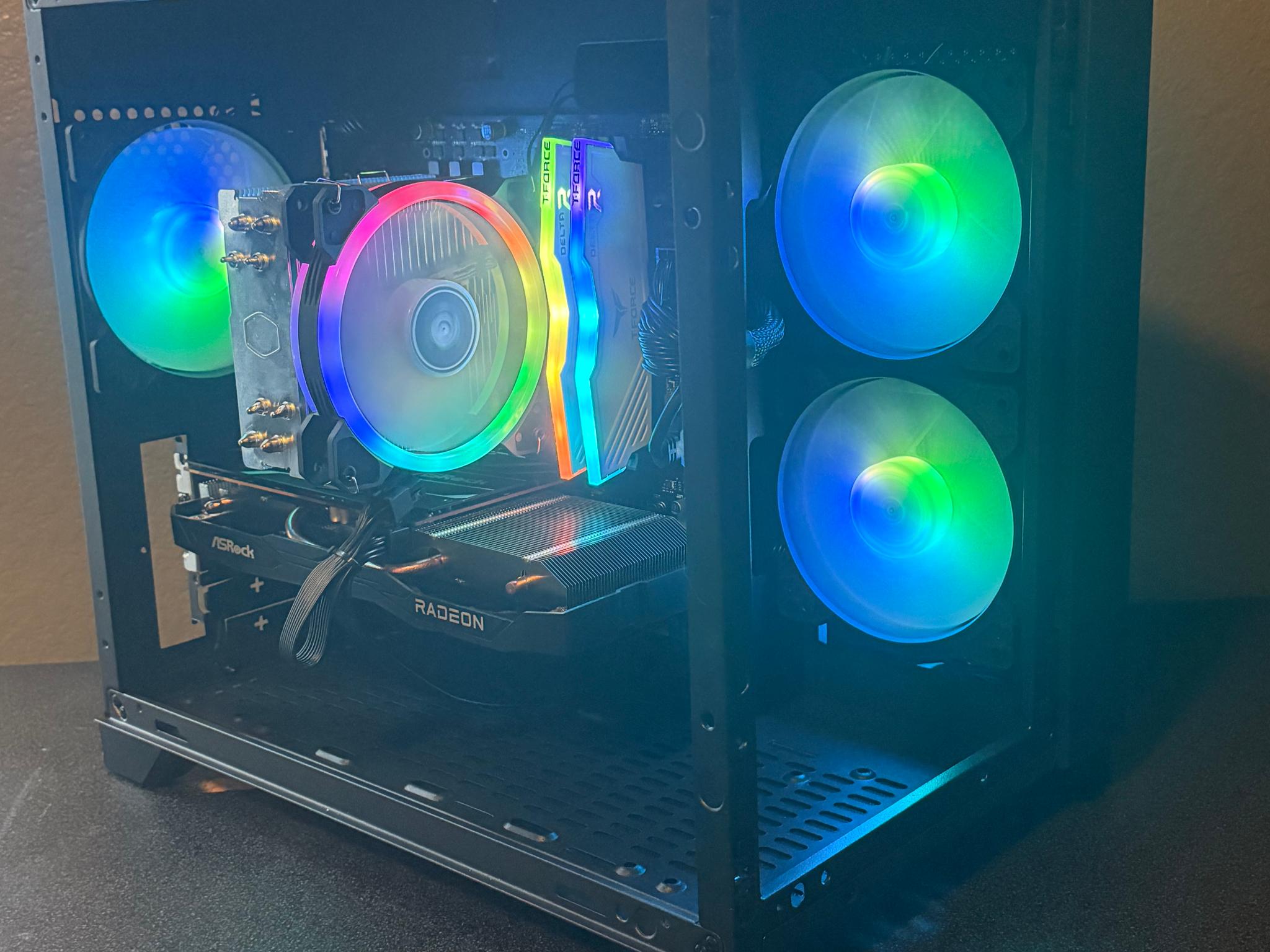 Radeon RX 6600 Custom Gaming PC - Core i5-13400F, 1TB NVMe SSD