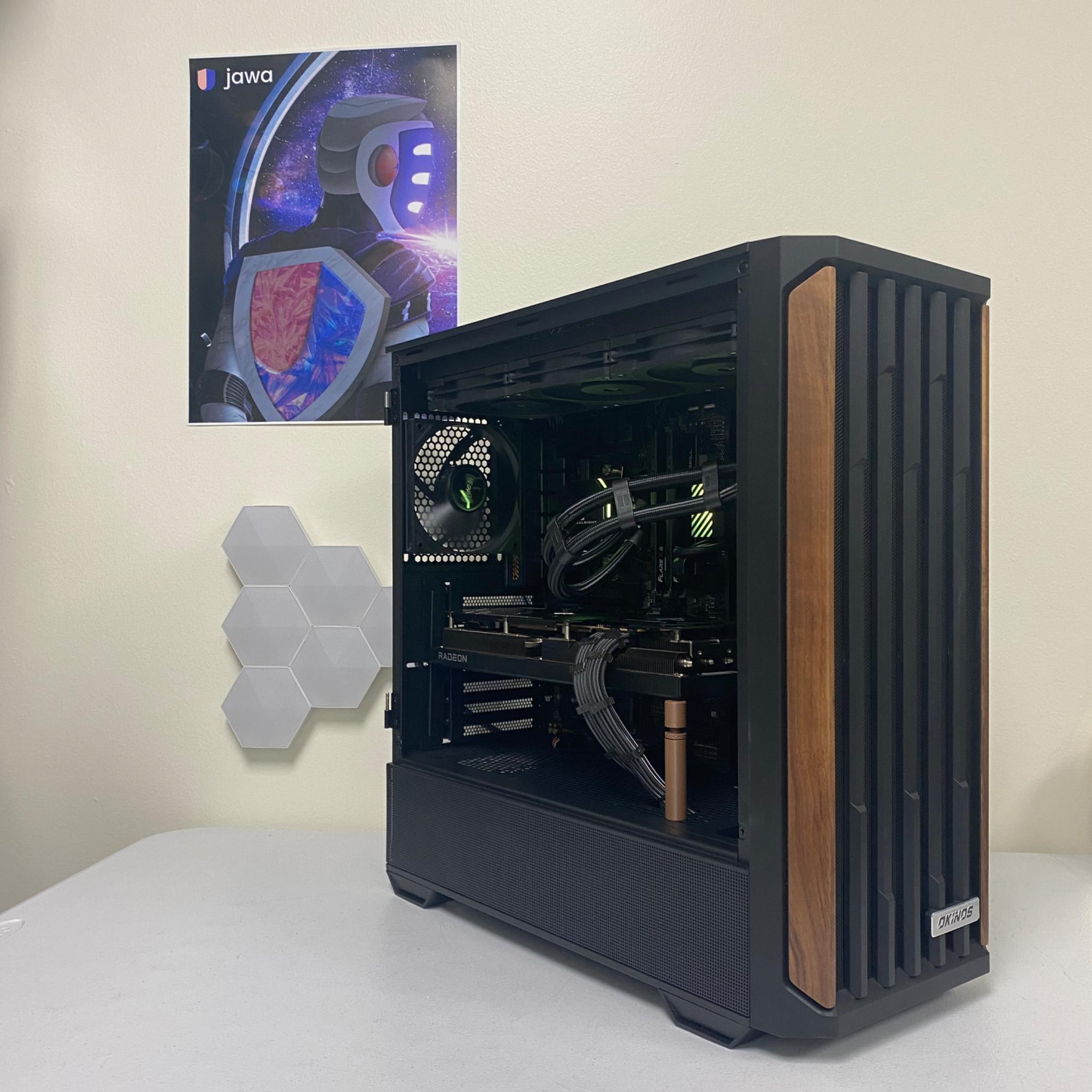 Excellent PC - Ryzen 7 7800X3D - RX7800XT - 32GB - 2TB 🌳"Shadow Timber Beast"
