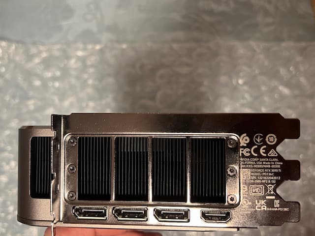 NVIDIA GeForce RTX 3090 Ti Founders Edition Dual Fan 24GB GDDR6X PCIe 4.0 Graphics Card