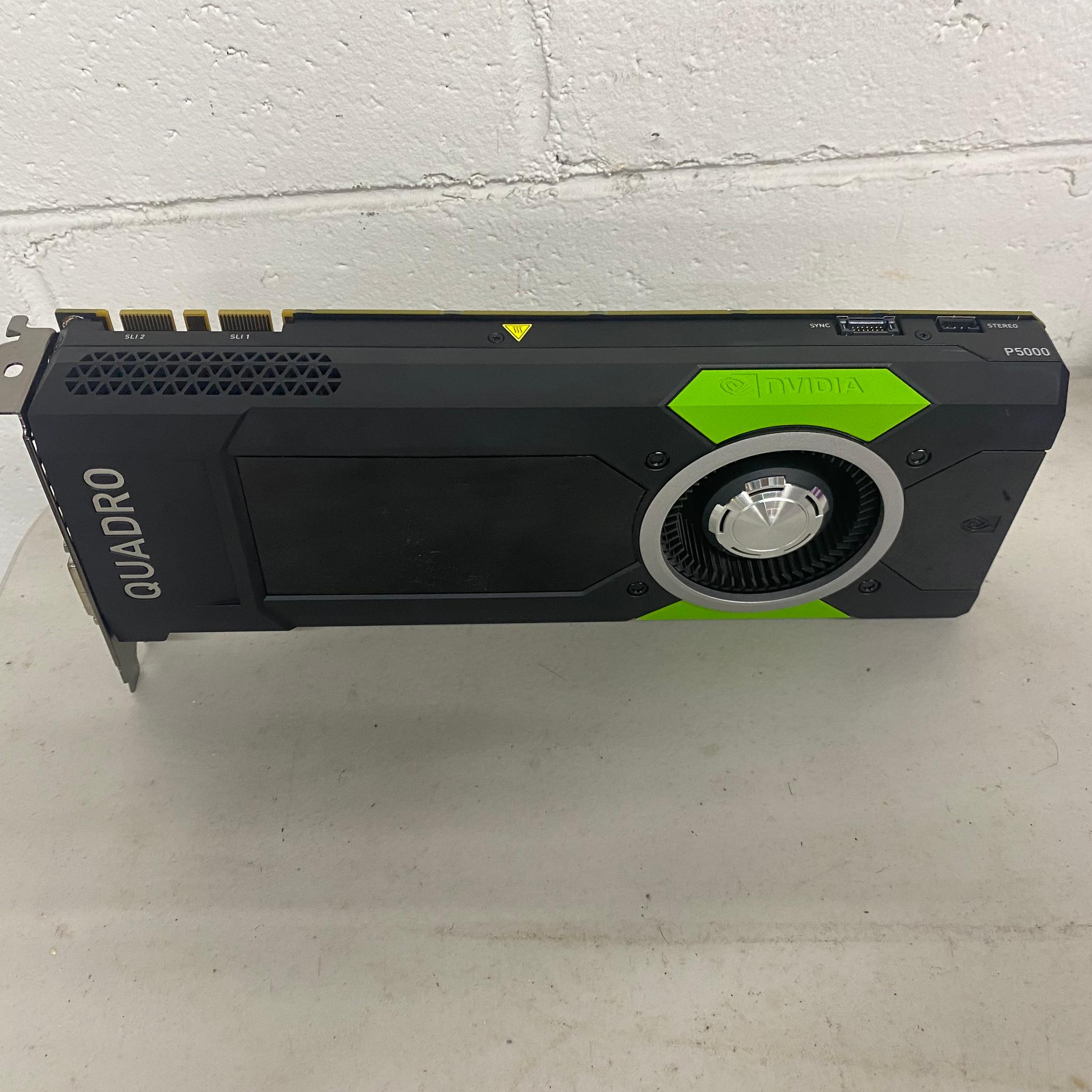 NVIDIA Quadro P5000 16GB GDDR5X Professional Workstation GPU