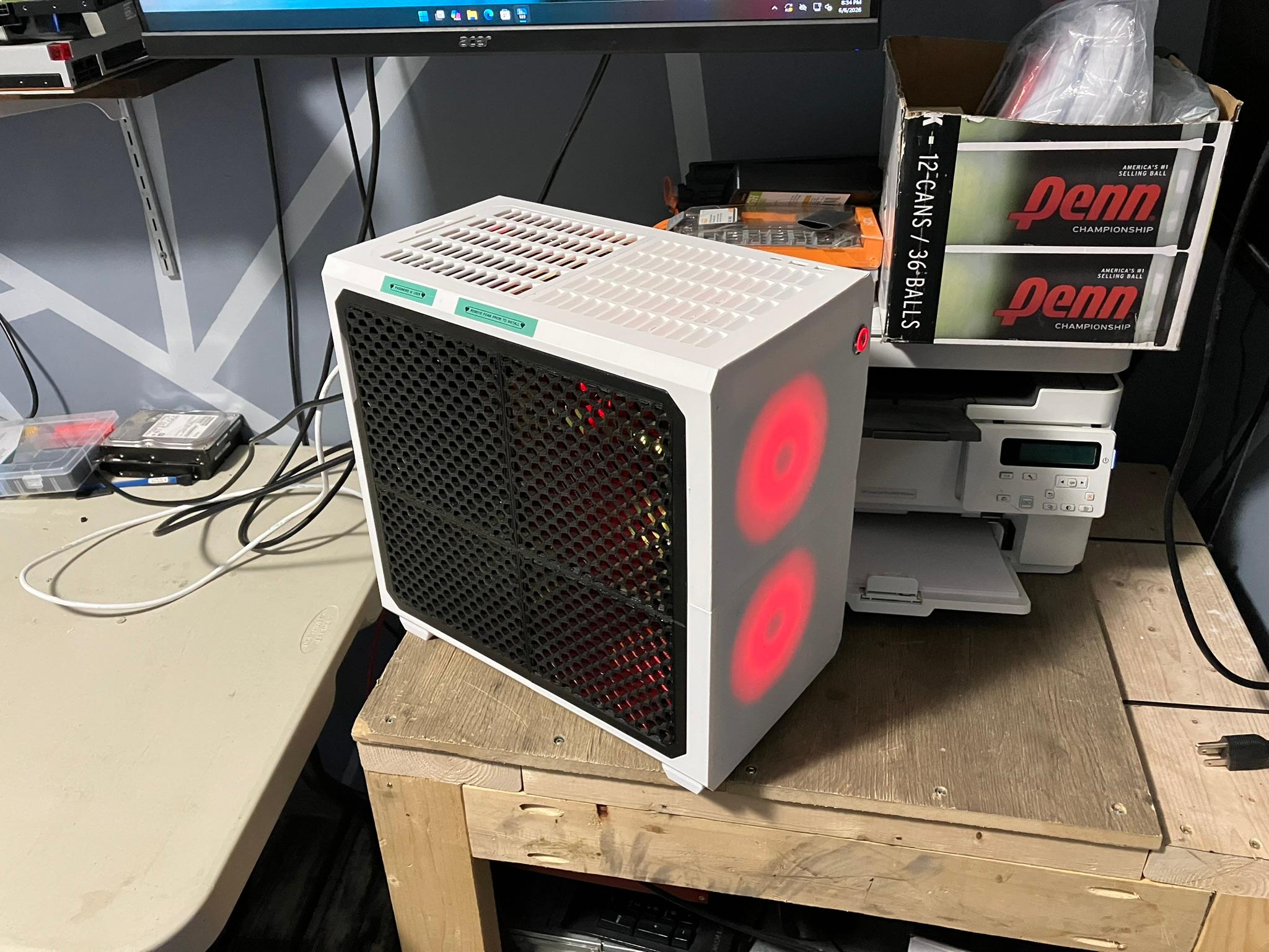 AMD Ryzen 2600 | GTX 1070 Ti | 16 GB ARGB Ram | 512GB NVME | 1TB HDD | 750W PSU | Win 11 Pro | ARGB