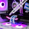 White gaming Pc | RTX 3080 10GB | 12600K | DDR4/5 |32GB RAM | 1TB | Windows 11 |