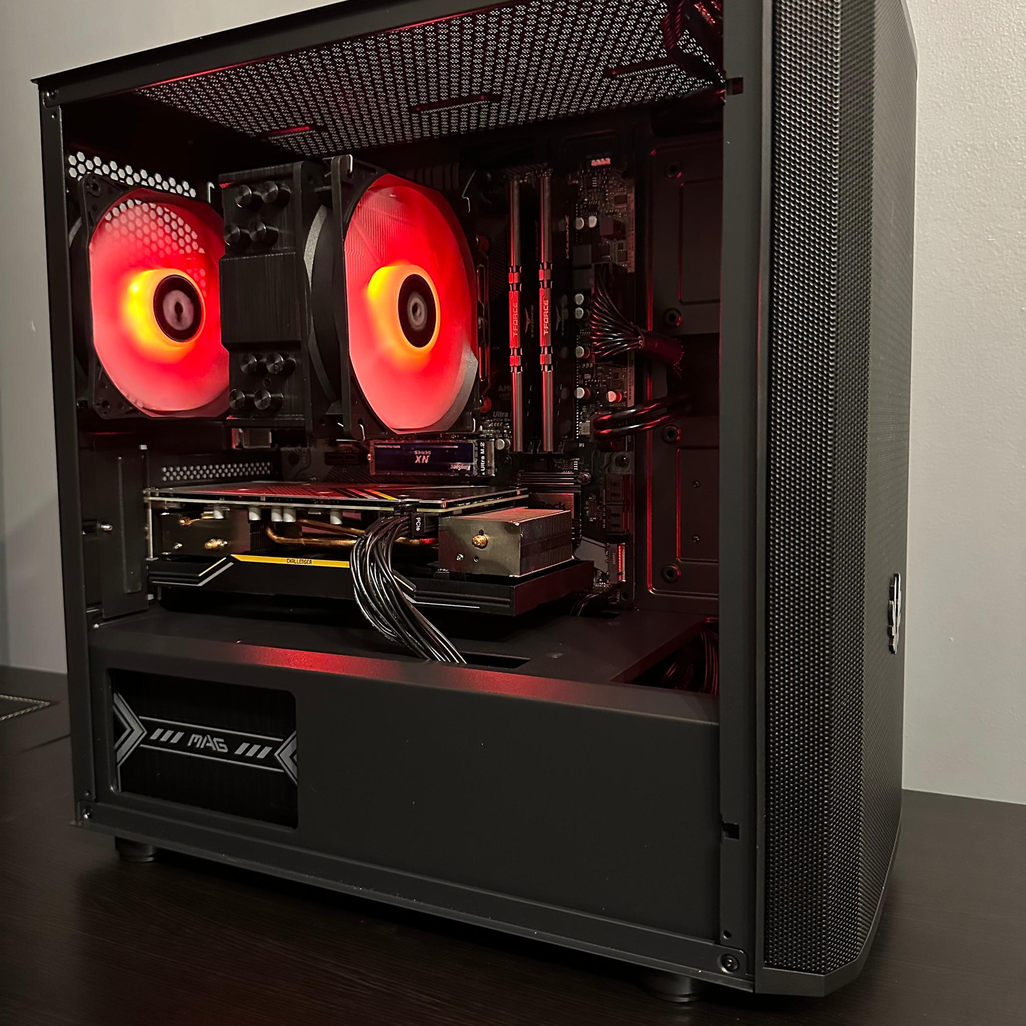 All New Asrock 5600xt / Ryzen 5500 / 1080 gaming pc