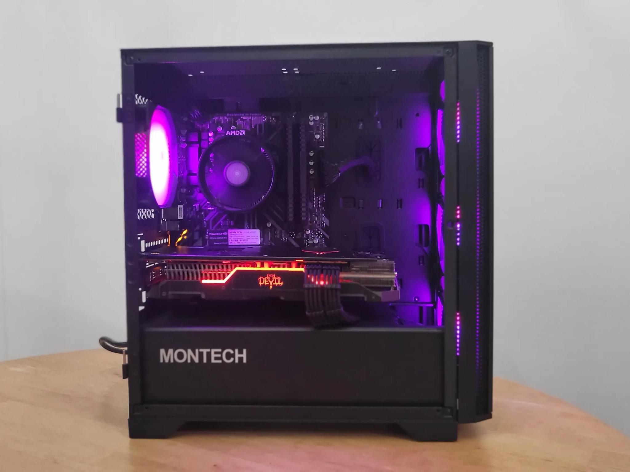 BIG SALE! "Blackout" RX 5700 XT Ryzen 5 3600 Gaming/Streaming PC