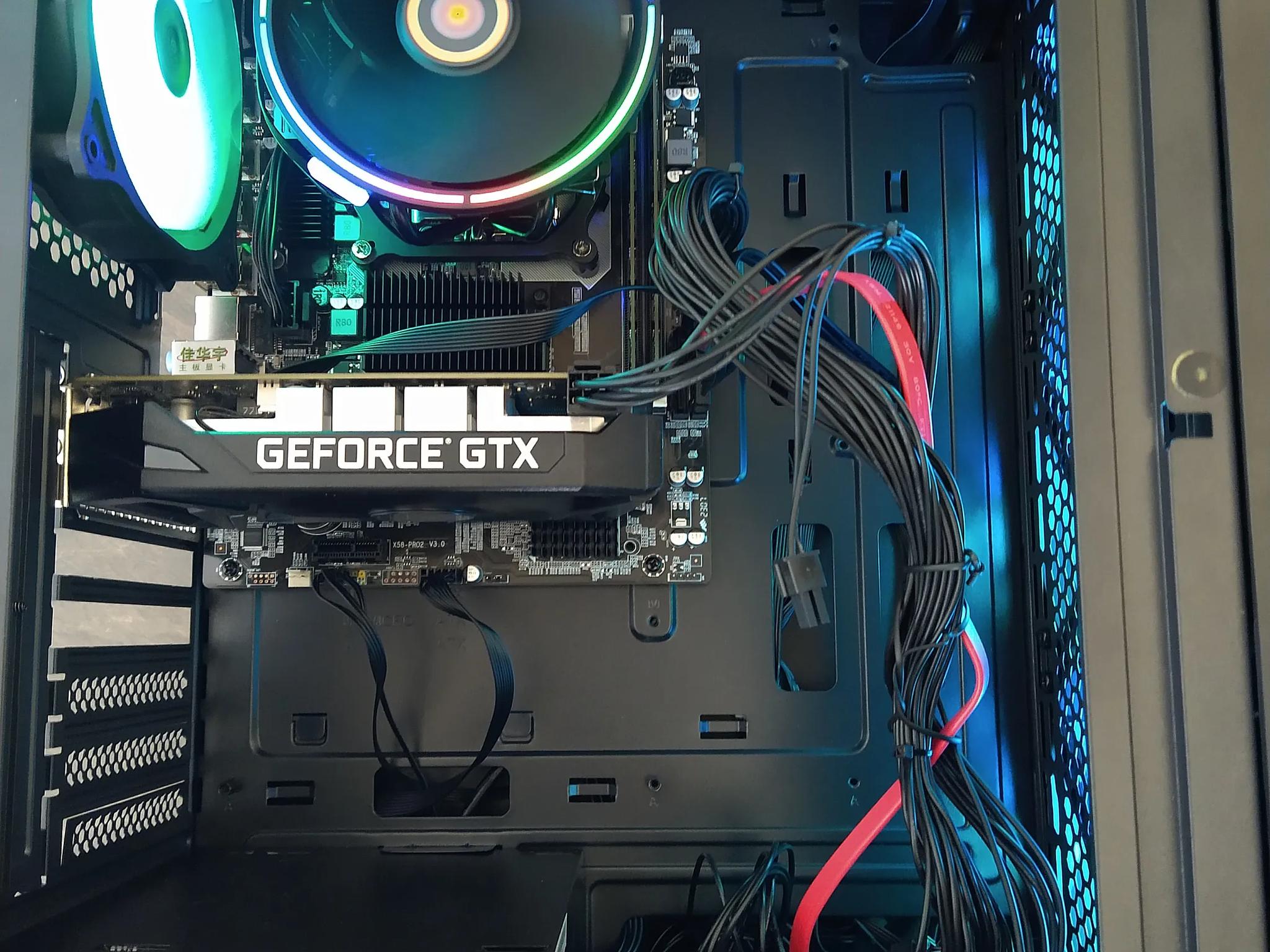 Xeon Gaming PC - Xeon X5675 + GTX 1650 - 16GB RAM - 699GB SSD - Window 10