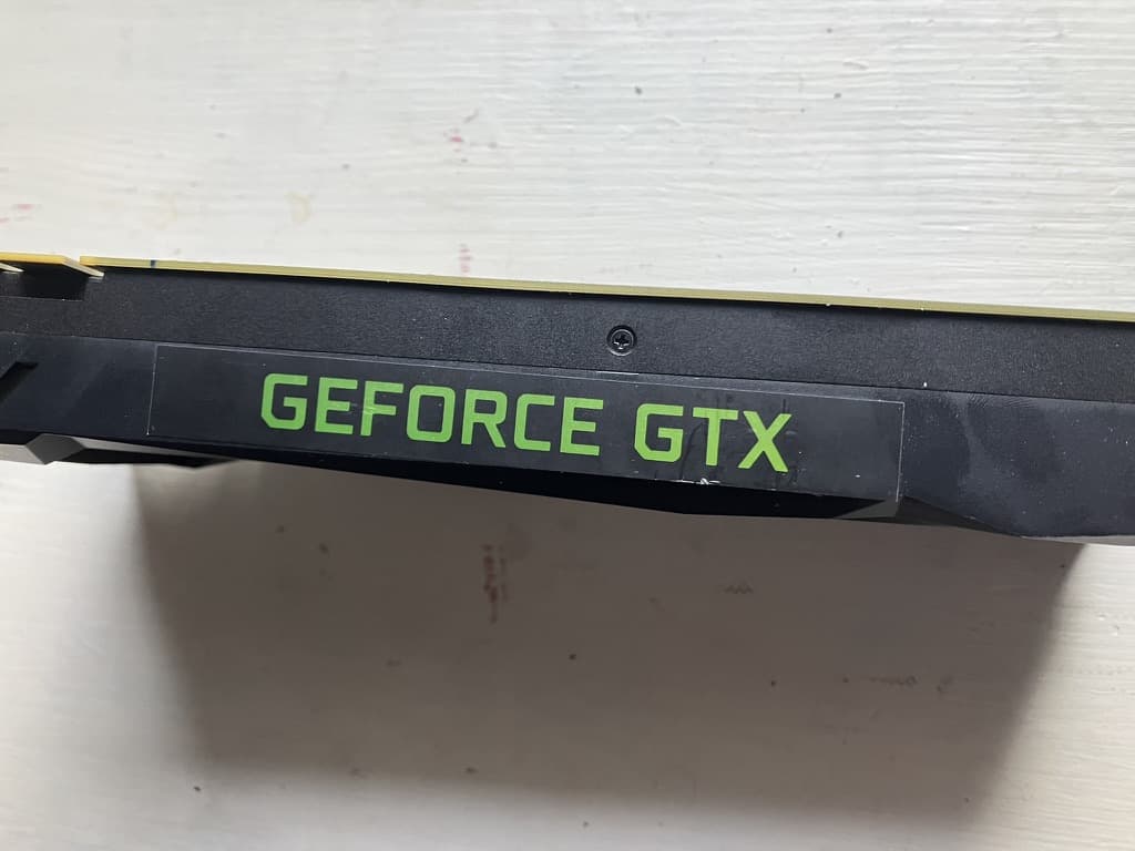 GTX 1080 Zotac blower style 8gb vram