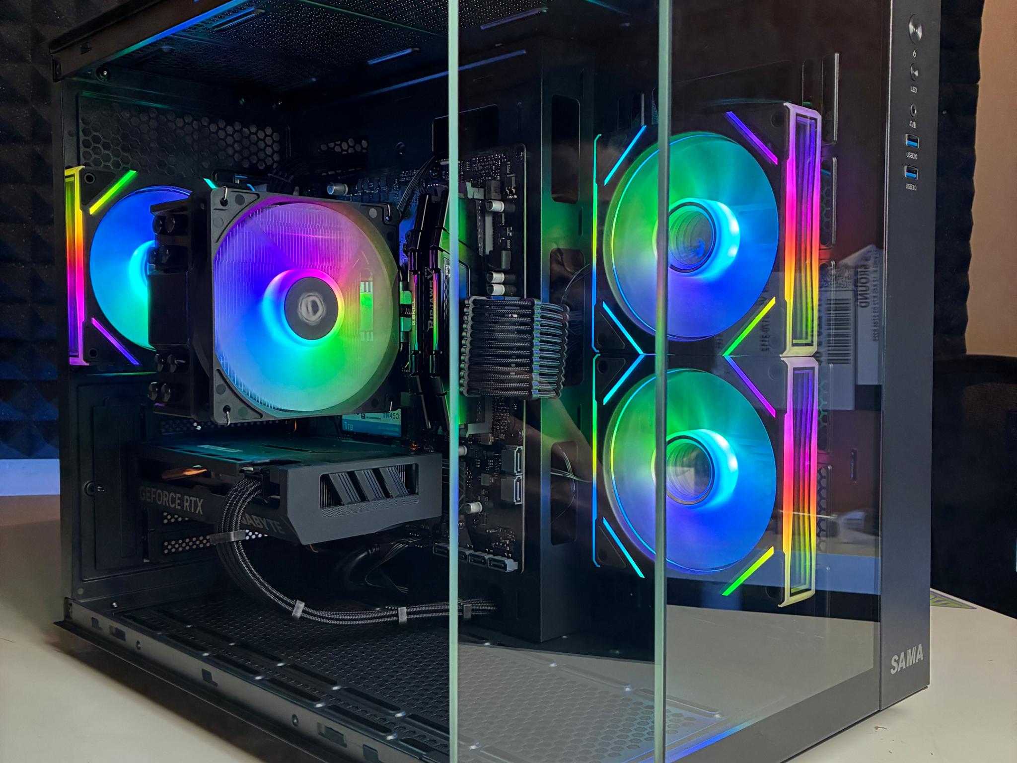 ⚫ Ryzen 5 5600/RTX 4060 Gaming PC ⚫