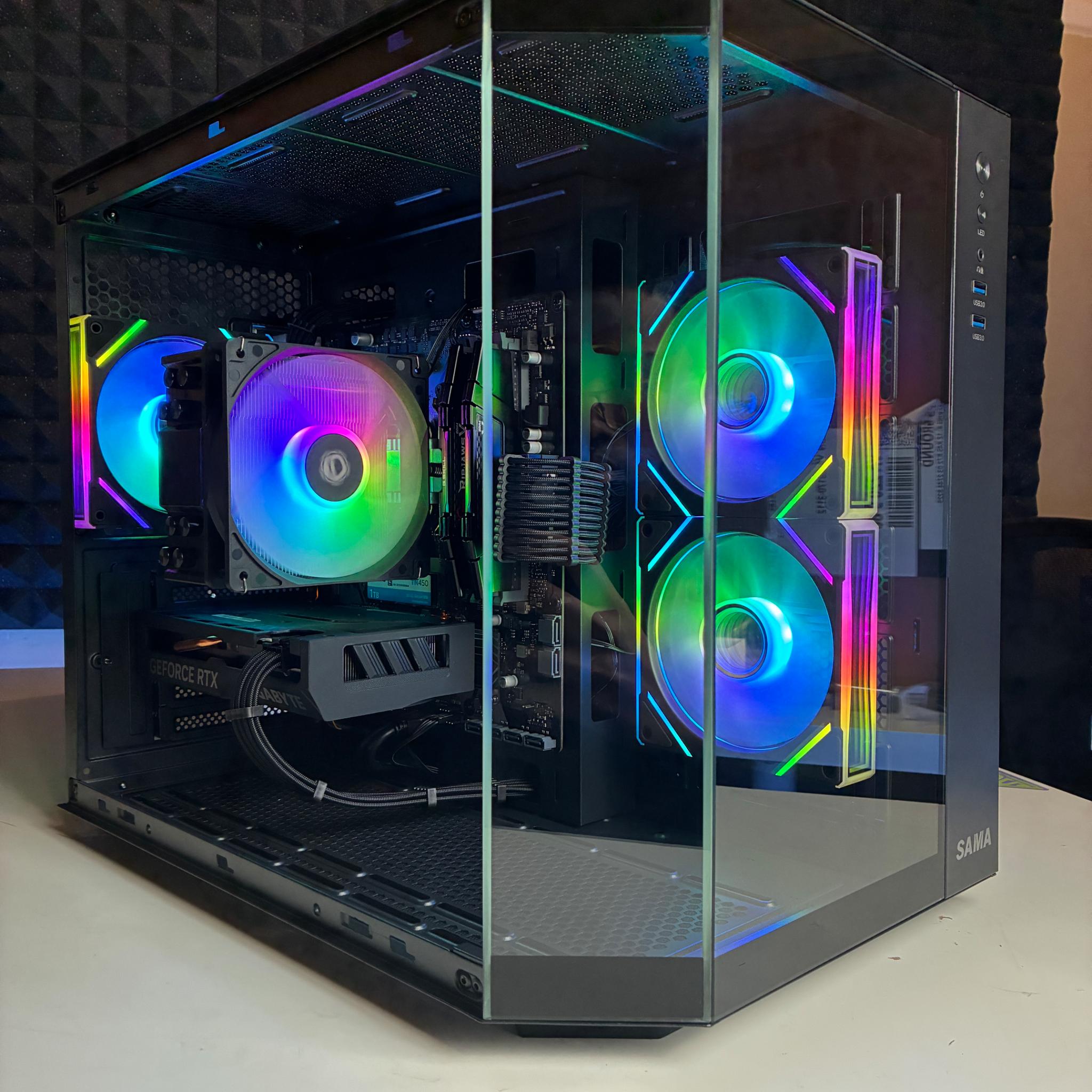 ⚫ Ryzen 5 5600/RTX 4060 Gaming PC ⚫