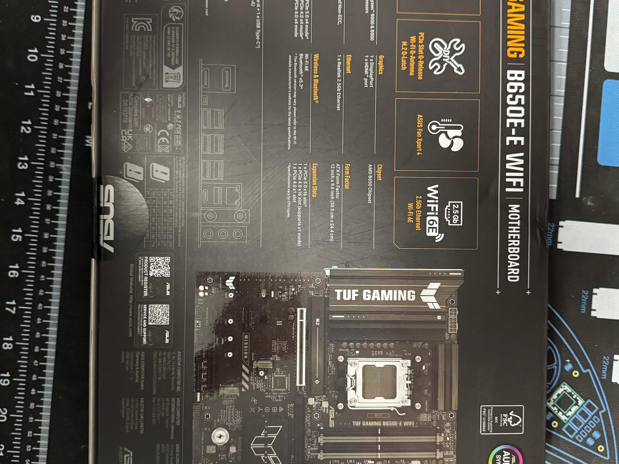 BNIB ASUS B650E-E TUF Wifi