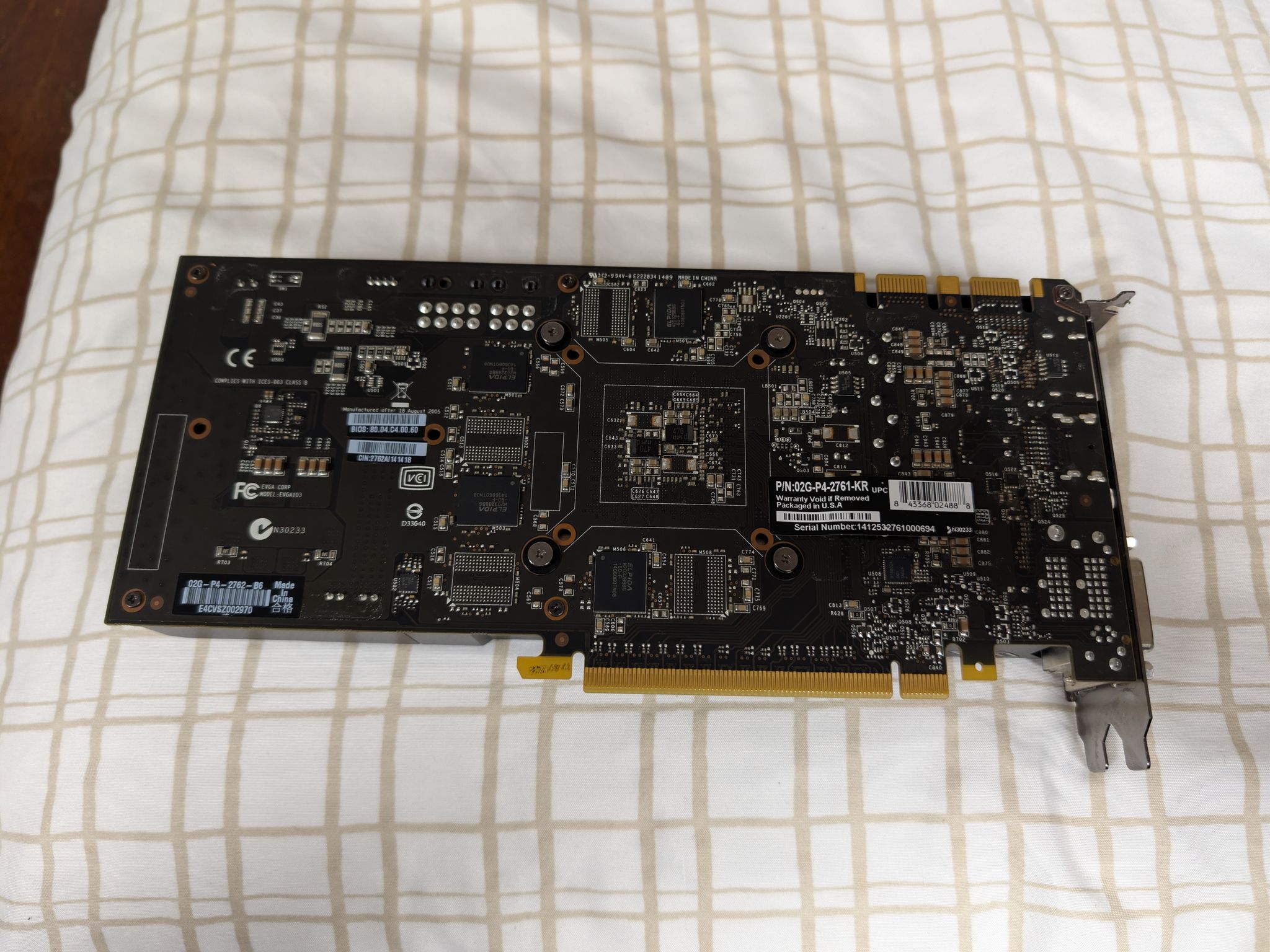 EVGA Geforce GTX 760 SC w/ EVGA Cooler - 2GB GDDR5 VRAM - GK104