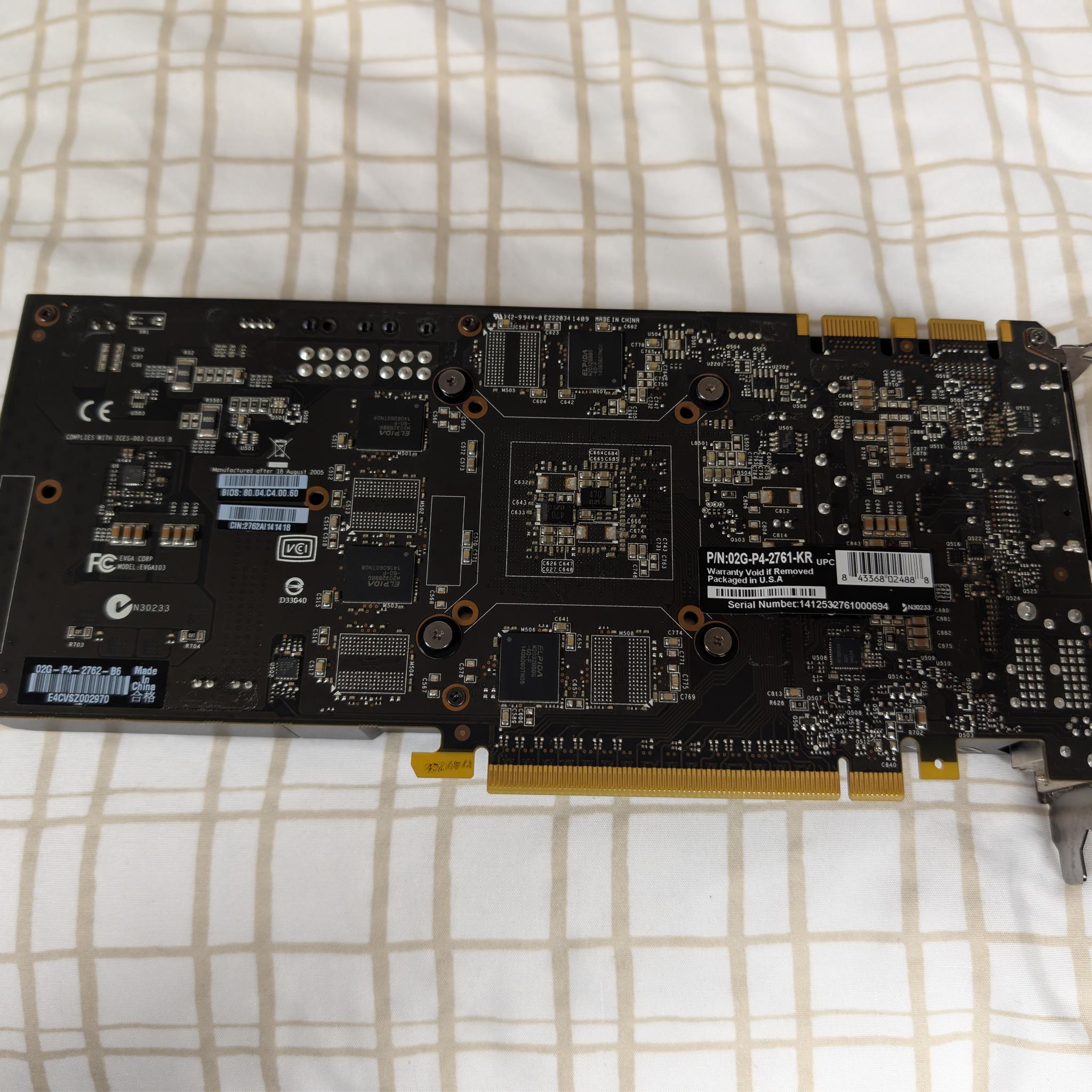EVGA Geforce GTX 760 SC w/ EVGA Cooler - 2GB GDDR5 VRAM - GK104