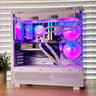 ⚪🟣 NEBULA Gaming PC - RX 9070 XT, Ryzen 7 9800x3D, 32gb, 2tb NVME
