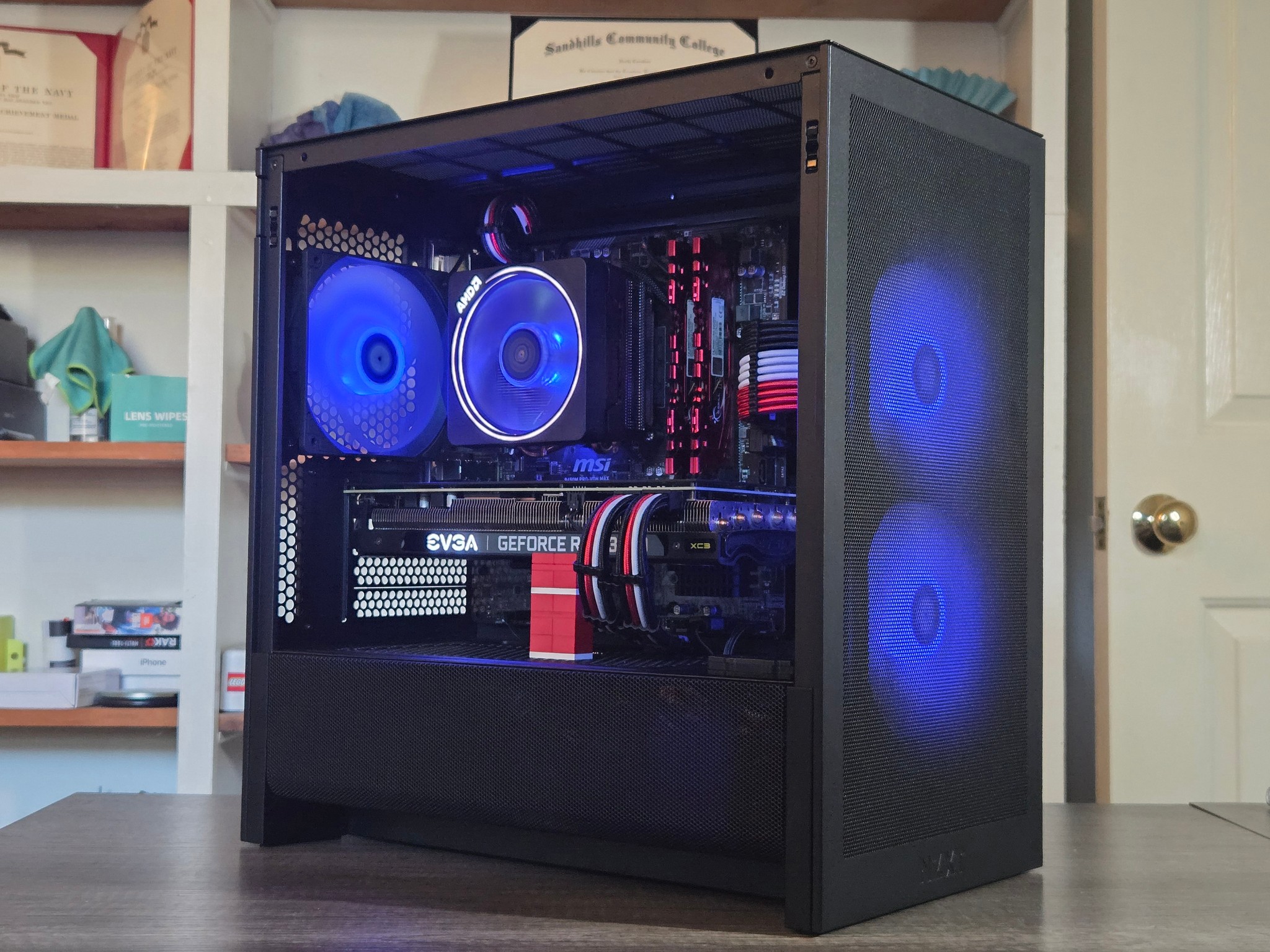 1440P Red + Black Gaming PC | Ryzen 5 | RTX 3070 | 16GB | 1TB | 600W | ARGB