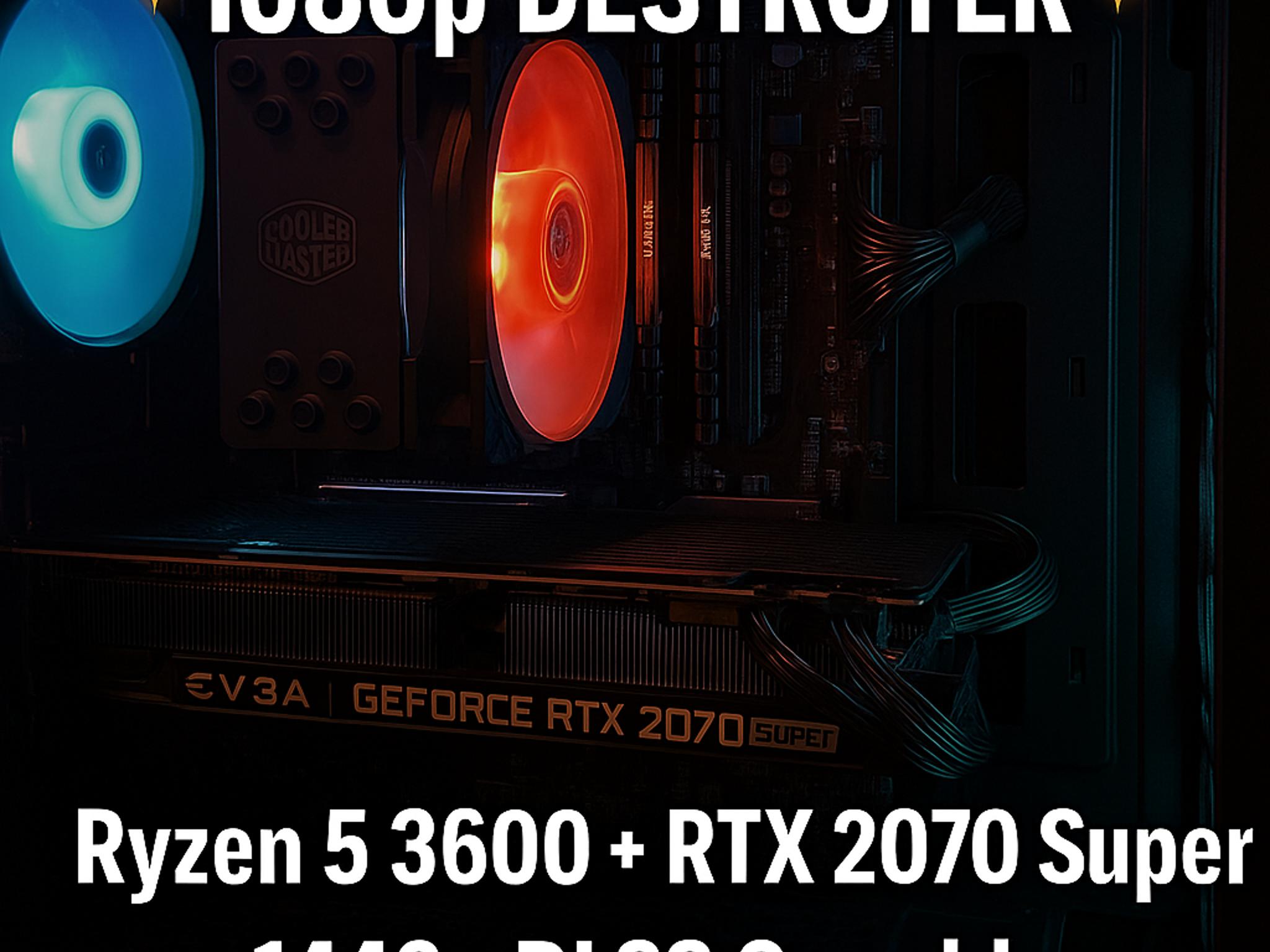 ✨ CORE Gaming PC Build | Ryzen 5 3600 + RTX 2070 Super | 1440p DLSS GAMING = GREAT VALUE ✨