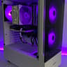 White RGB i7 Gaming PC (E3-1230 v2, 16GB RAM, RX 560, 256GB SSD/1TB HDD