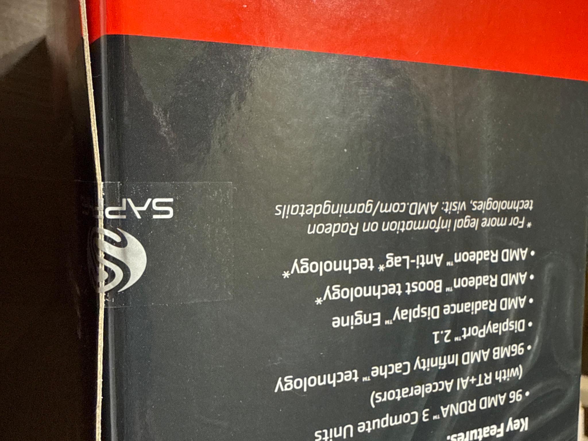 BNIB Sapphire 7900 XTX Nitro+
