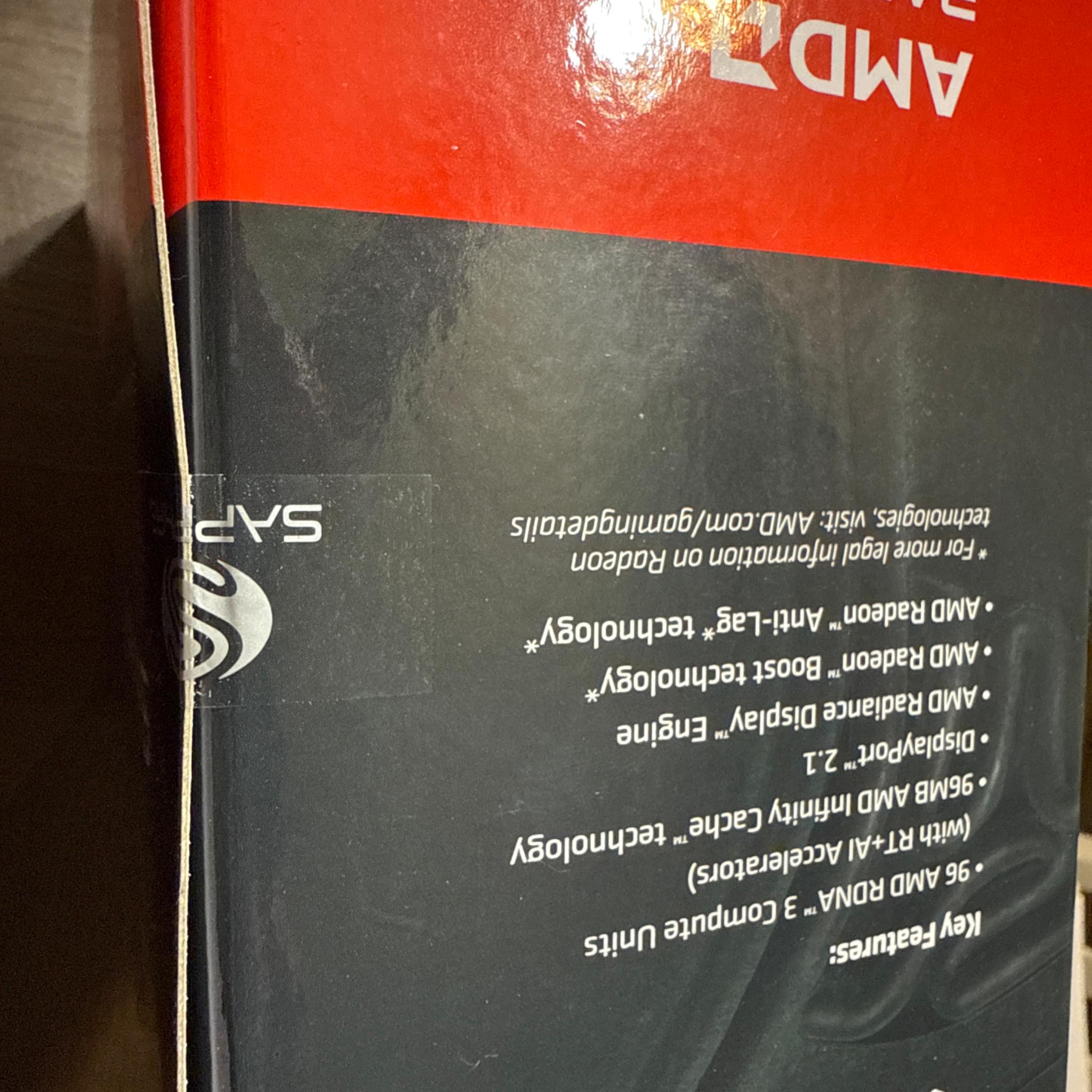 BNIB Sapphire 7900 XTX Nitro+