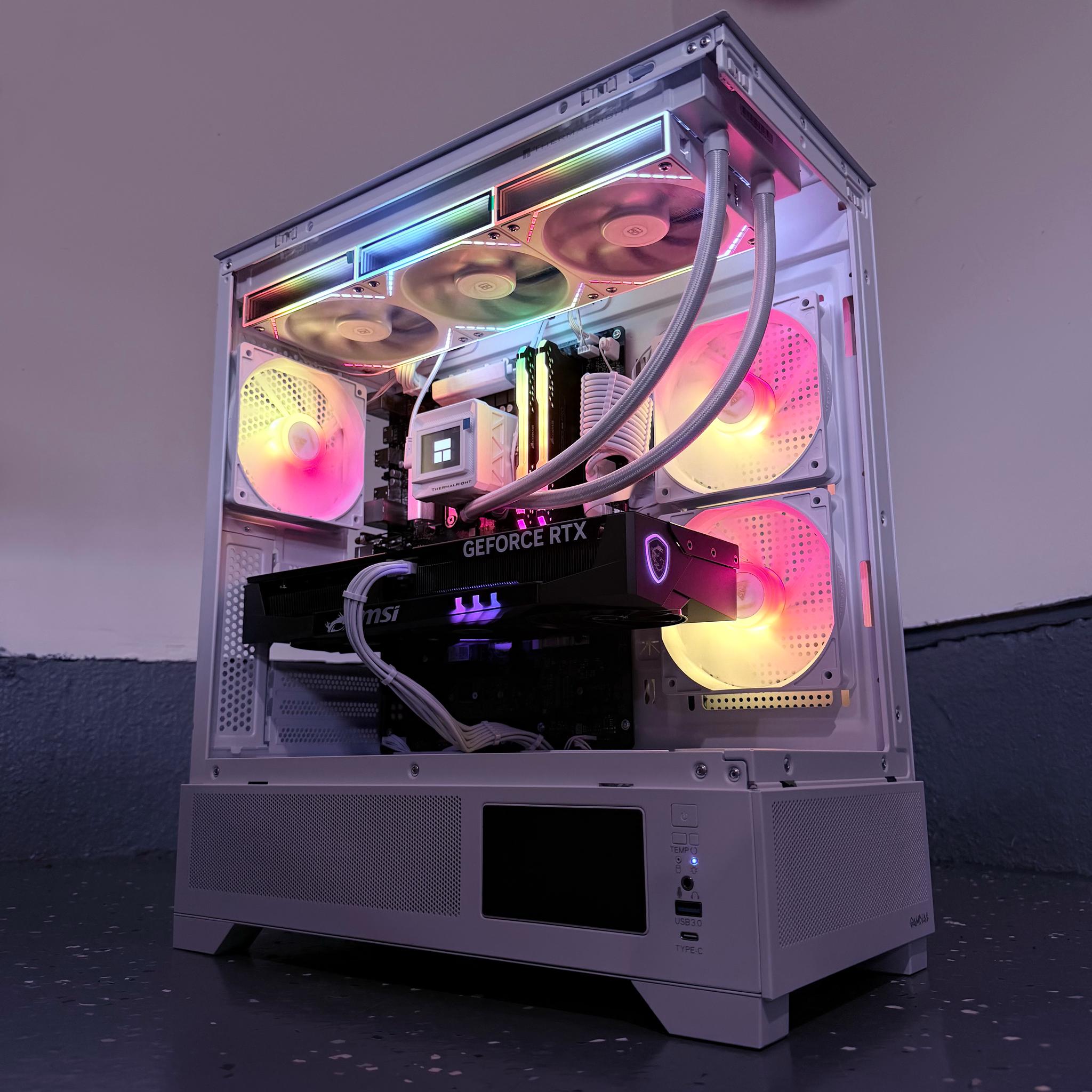 ❄️"Crystal Nova"❄️| 1440p Gaming | RTX 5070 | Intel i9 12900KF | 32B Ram | 2tb Storage | WiFi
