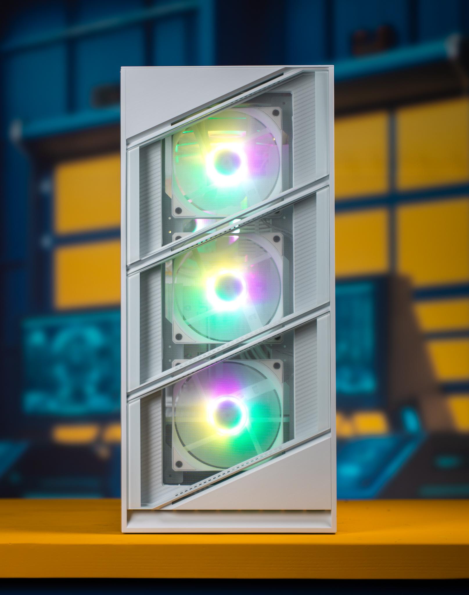 “Seganys” RX 7700 XT Ryzen 7 7800X3D 32GB Windows 11 2TB 1440P Powerhouse Gaming PC