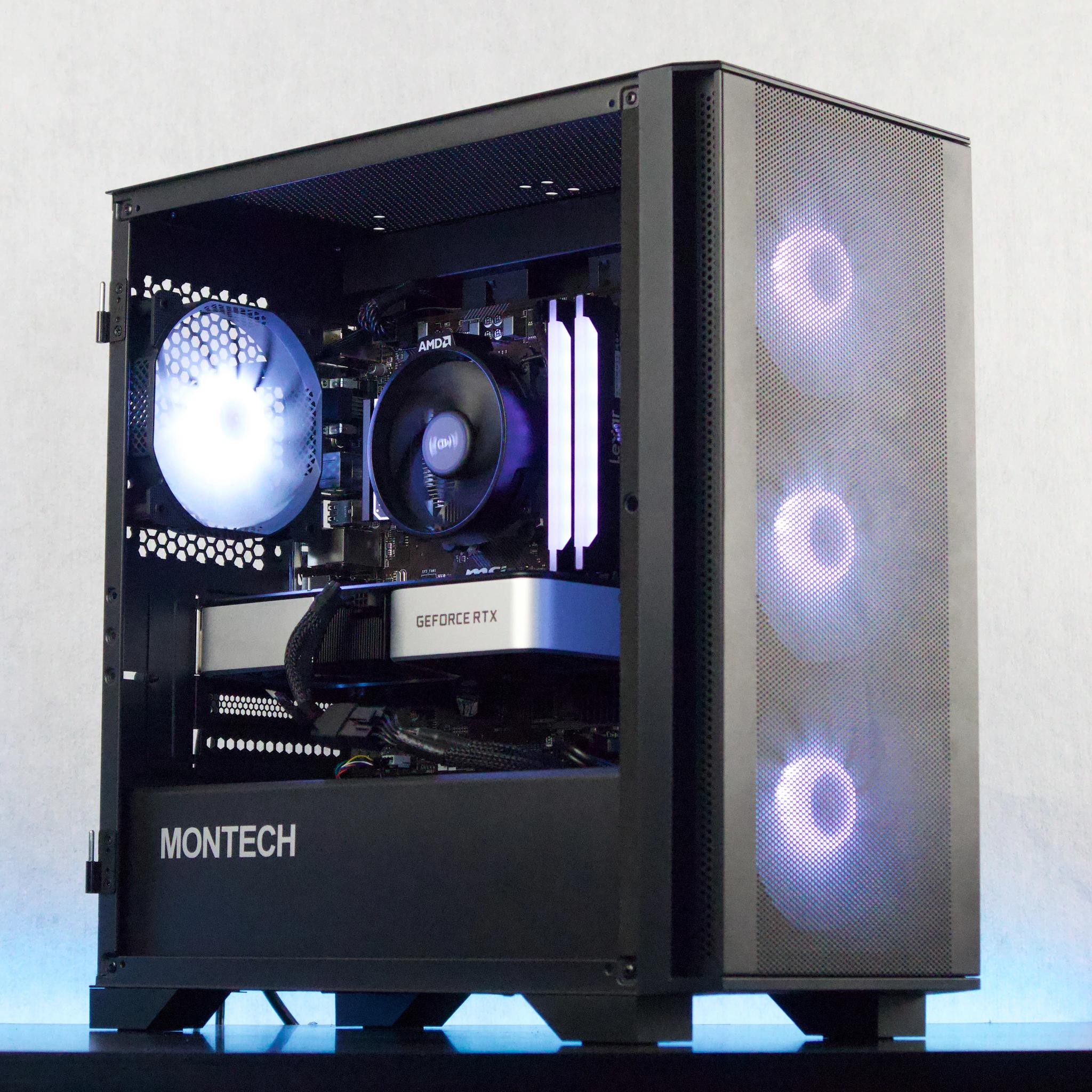 🌑🚀Eclipse - RTX 3060 Ti  ☄️ Ryzen 5 5500 ☄️ 16GB DDR4 ☄️ 1TB NVMe