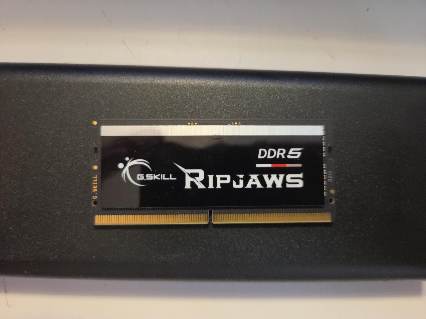 G.SKILL RIPJAWS 32GB 4800 CL40 SO-DIMM