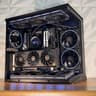 ⚡🌑Ryzen 7 9800X3D + RTX 4080 SUPER | 32GB DDR5 | 1TB Gen4 NVMe | Windows 11 Pro ⚡🌑"OBSIDIAN NOVA"