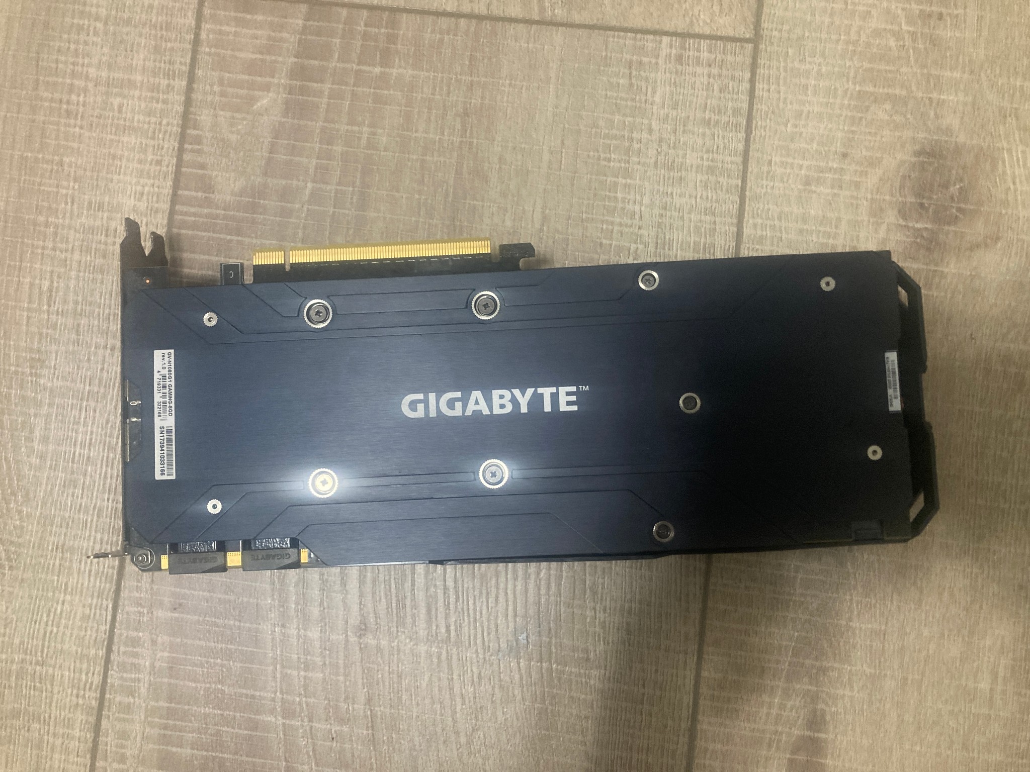 NVIDIA GeForce GTX 1080 8GB Graphics Card (Gigabyte G1 Gaming)