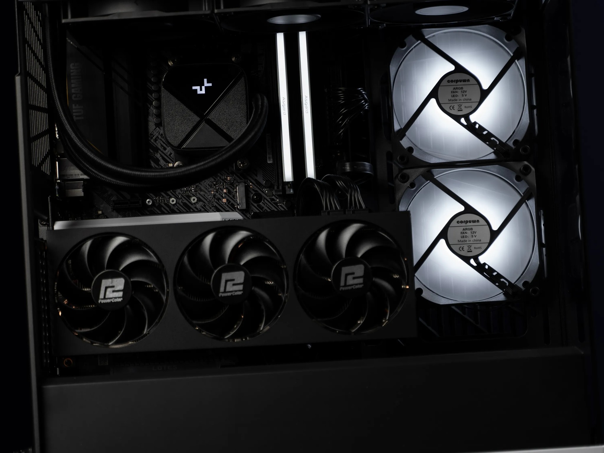 “Prebryte” RX 7700 XT Ryzen 7 32GB Windows 11 Pro 2TB Gaming PC Powerhouse