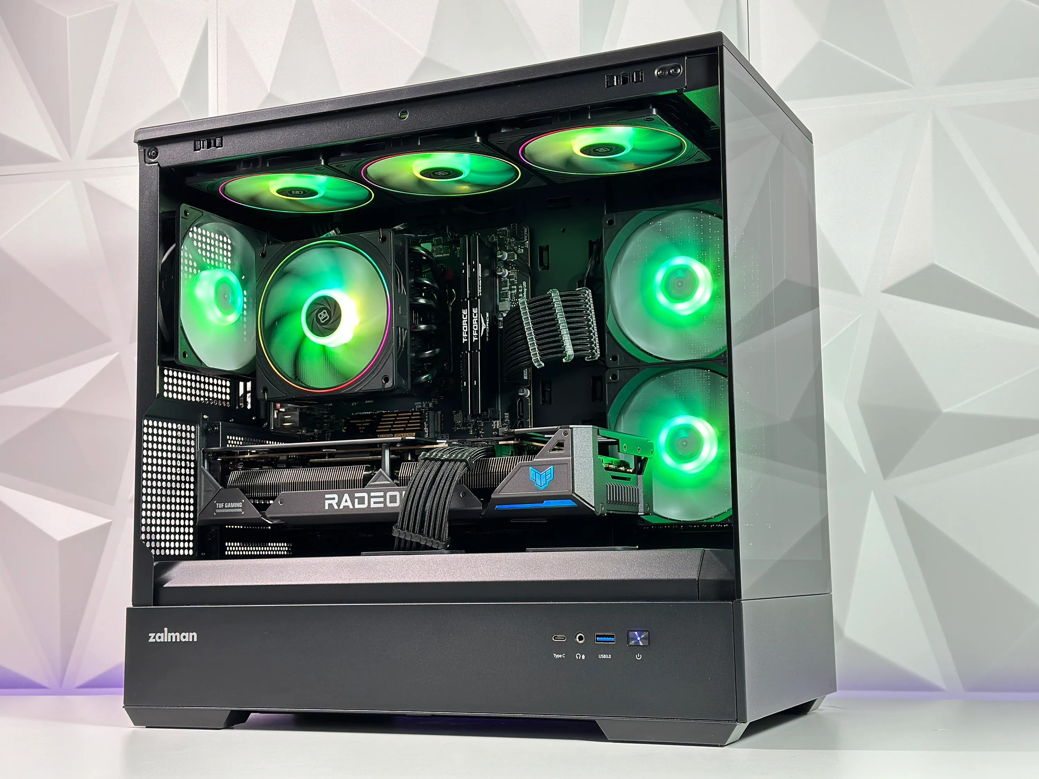 ✨🌌Polaris Gaming PC🎇AMD RX 7800 XT 16GB🎇AMD Ryzen 5 7500F🎇32GB DDR5🎇1TB NVME GEN4