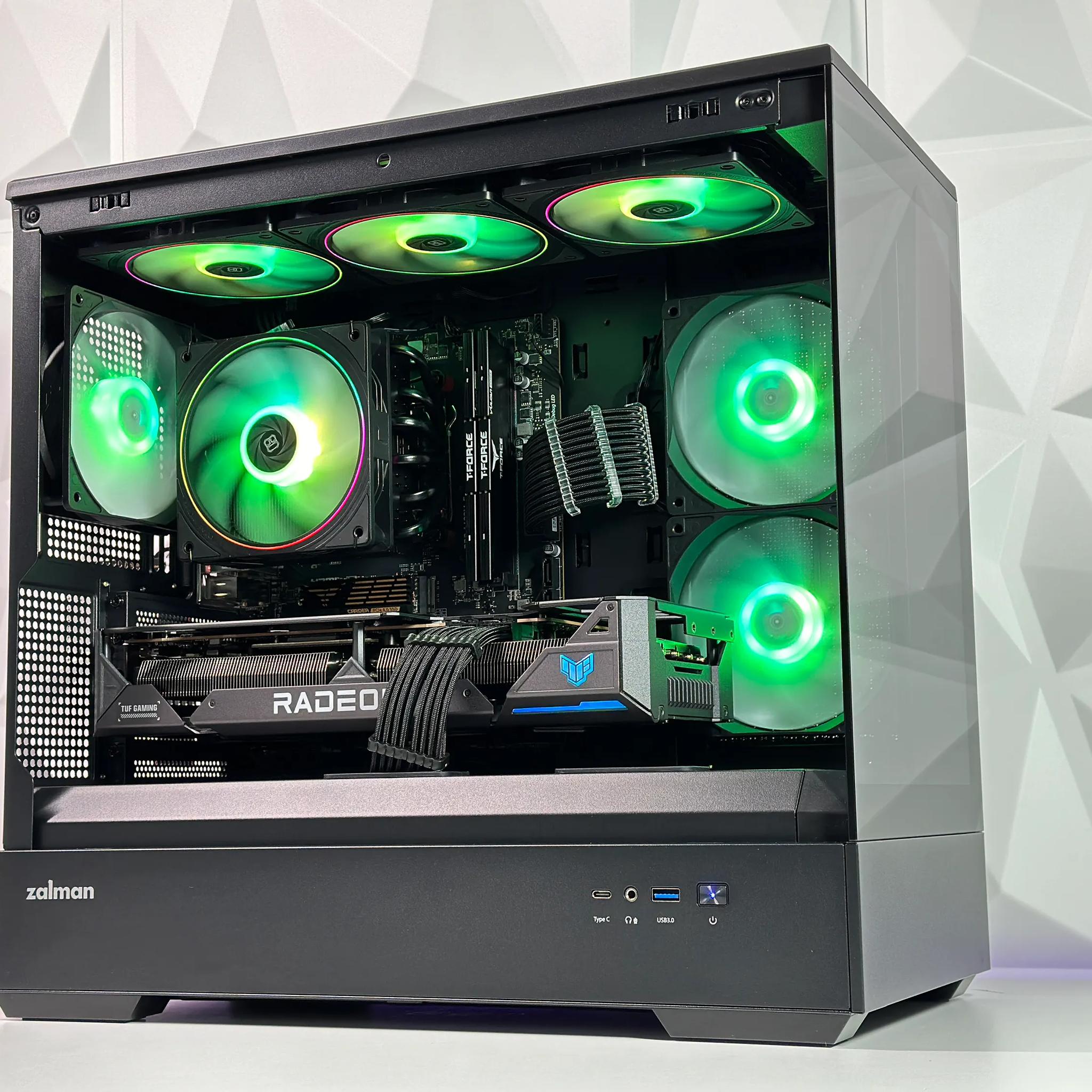 ✨🌌Polaris Gaming PC🎇AMD RX 7800 XT 16GB🎇AMD Ryzen 5 7500F🎇32GB DDR5🎇1TB NVME GEN4