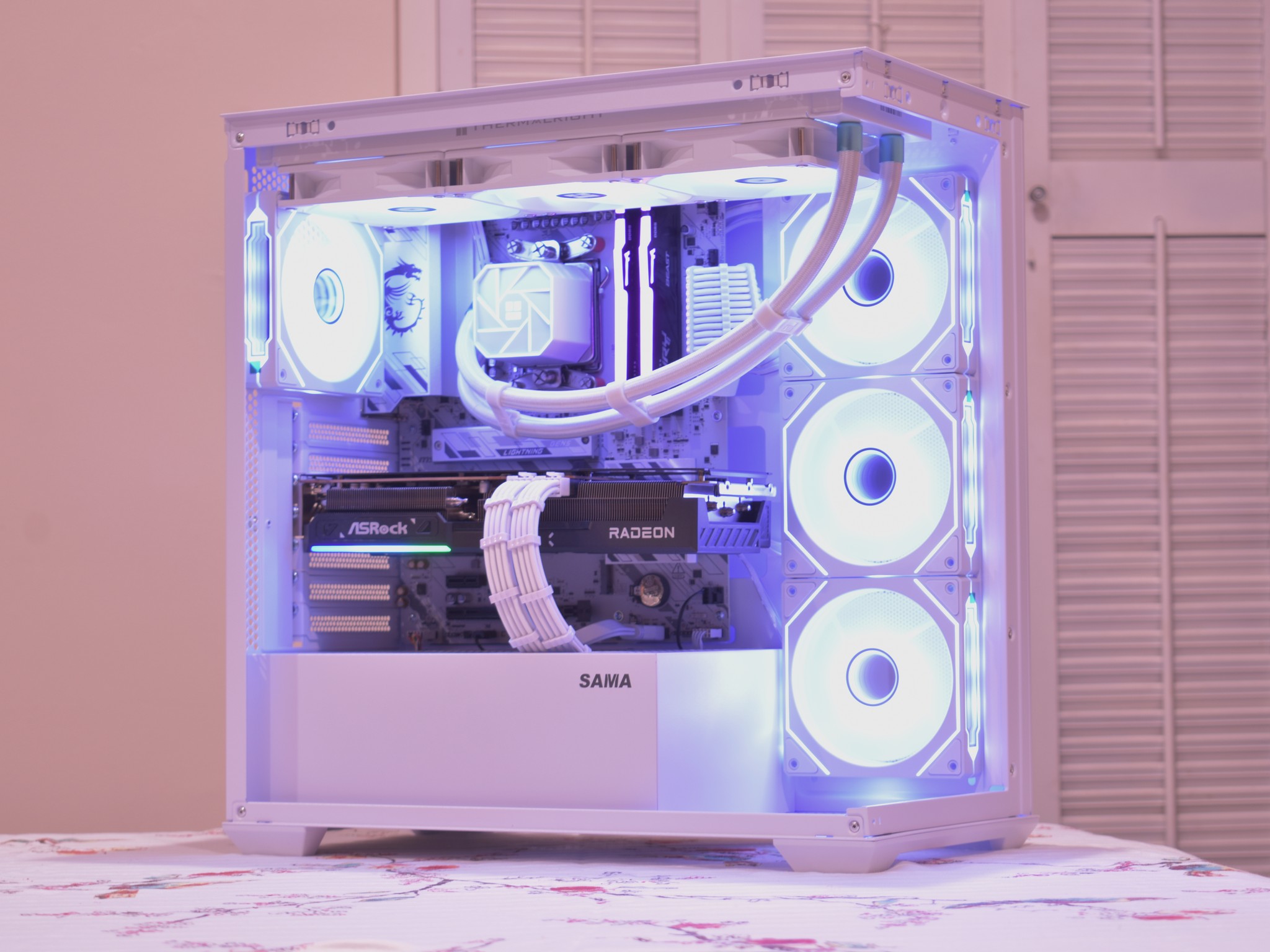 🚀Performance Gamer🚀 Ryzen 7 7800X3D | AMD RX 9070 16GB | 32GB DDR5 | 1TB nVME SSD | White RGB+Wifi