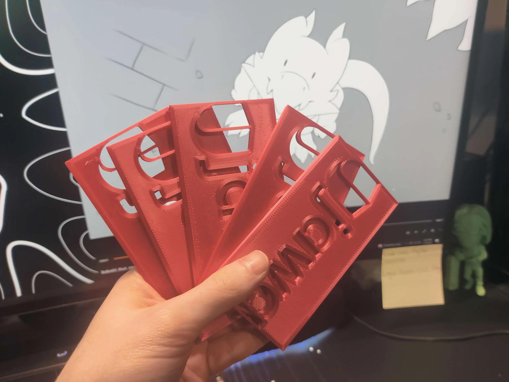 The OFFICIAL Jawa Stencil 5-Pack [3D Print]