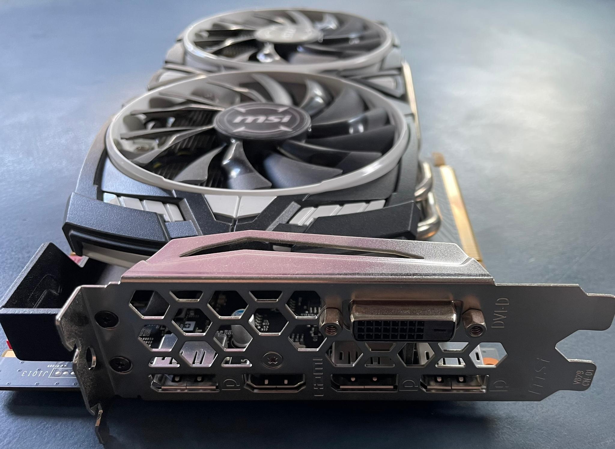 MSi GeForce GTX 1080 Armor 8G OC